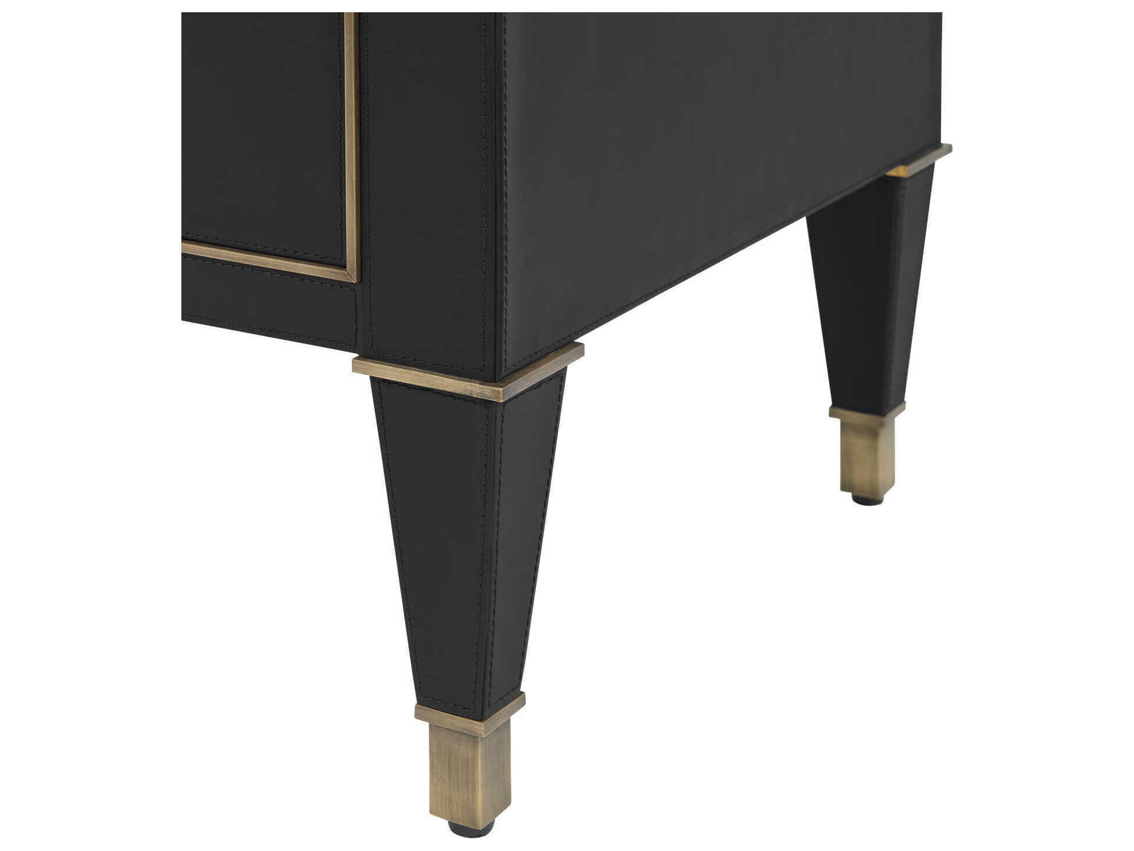 Villa & House Hunter Extra Large 6-Drawers Gold Double Dresser