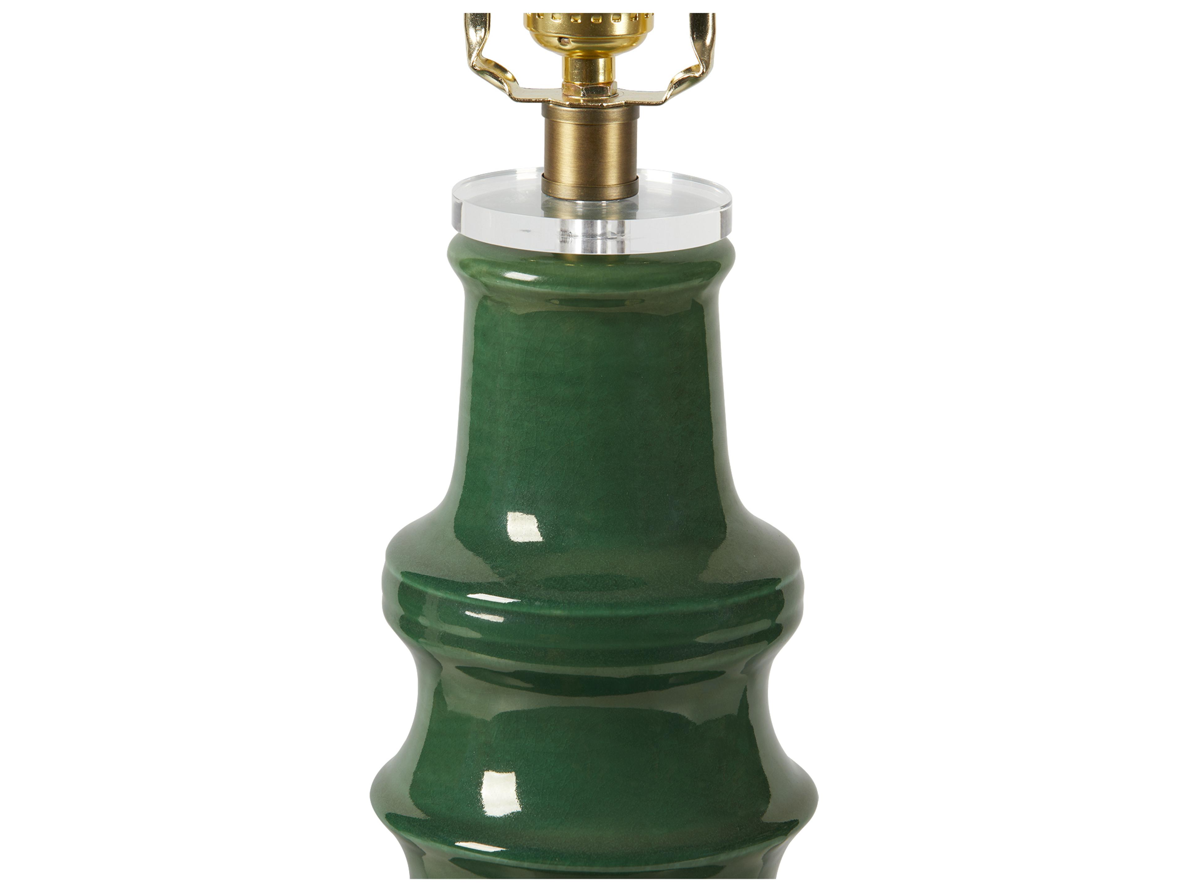 Villa & House Jesse Sherwood Forest Green Buffet Lamp