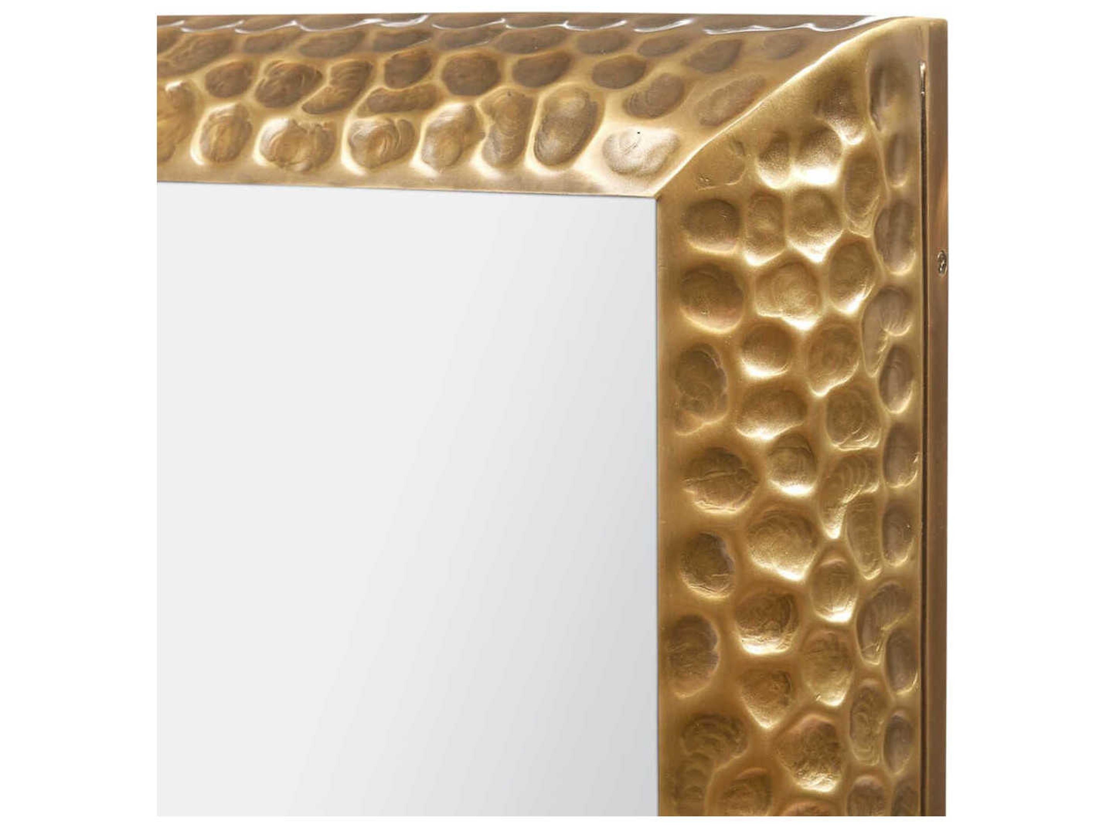 Villa & House Julia Antique Brass Wall Mirror Rectangular