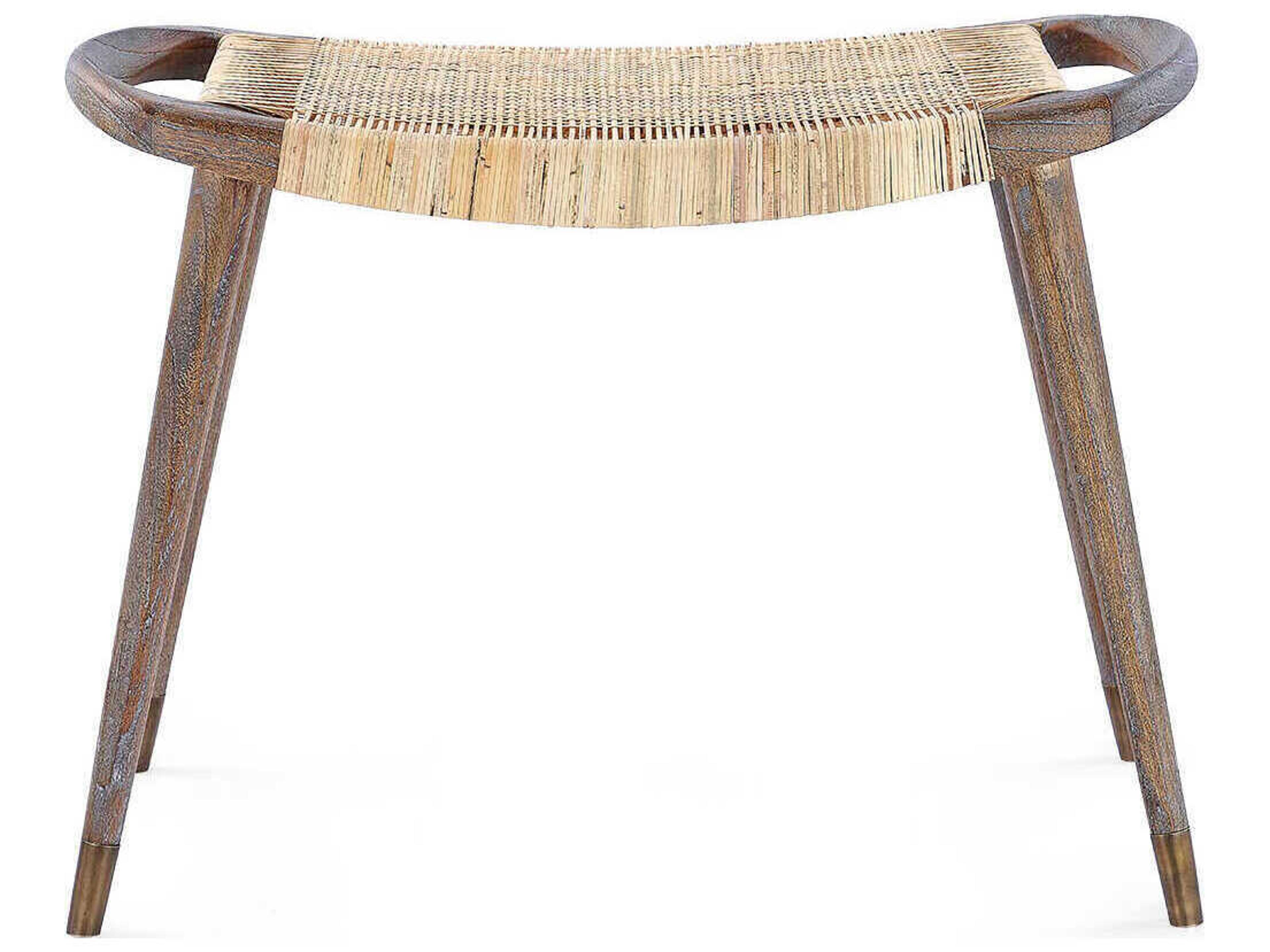 Villa & House Driftwood Brown Accent Stool