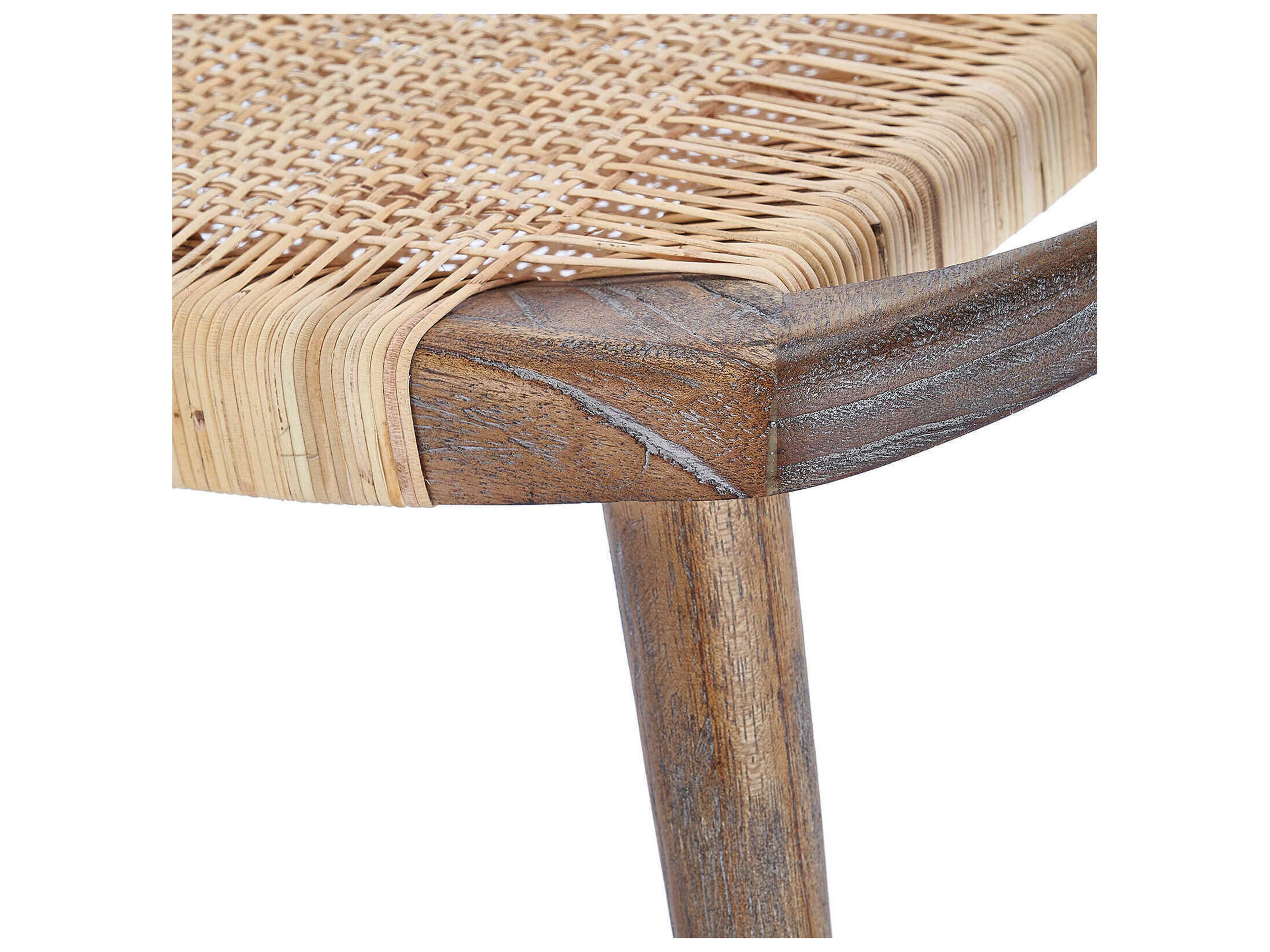Villa & House Driftwood Brown Accent Stool