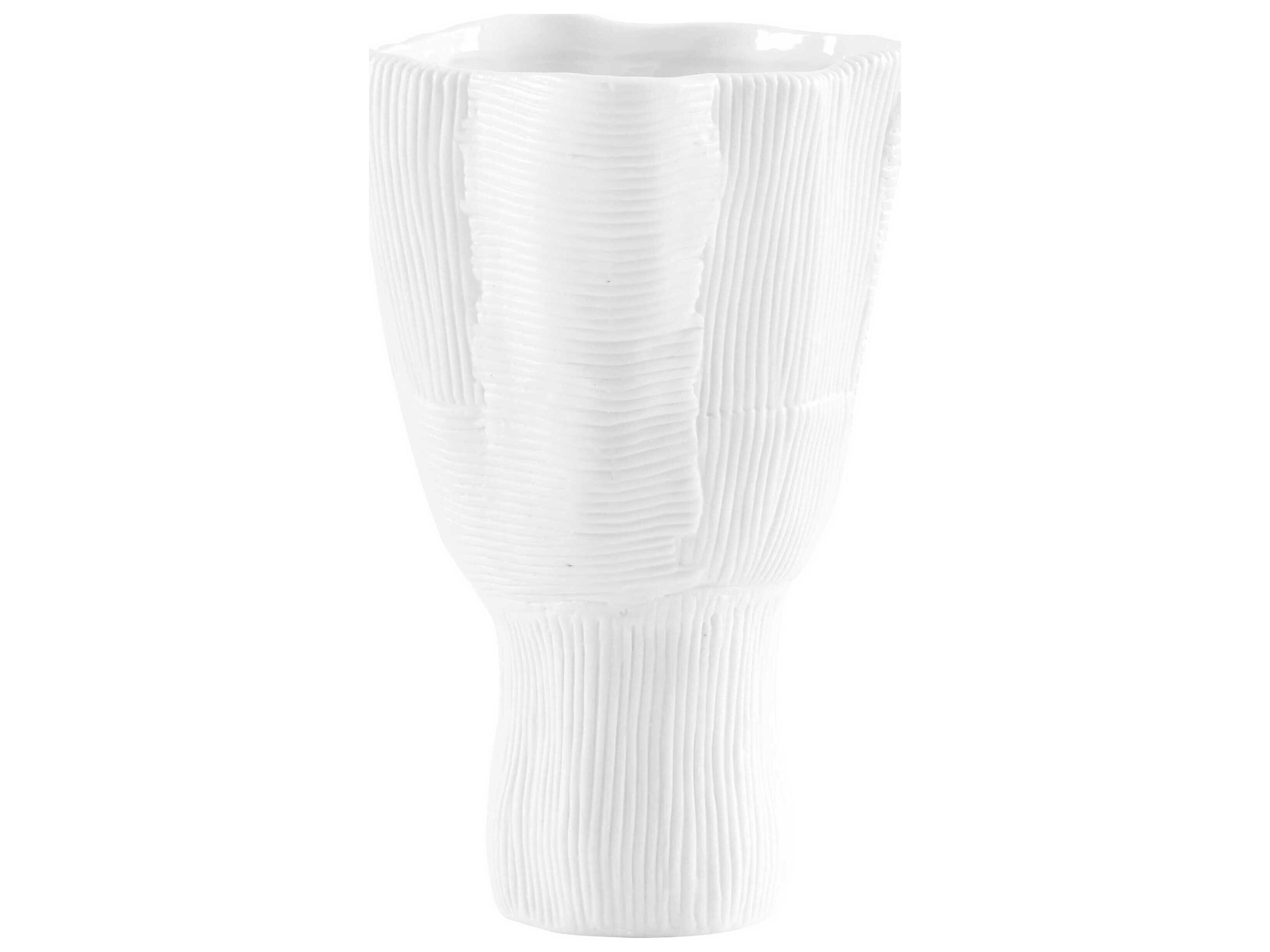 Villa & House Krissa Blanc de Chine 6" Vase