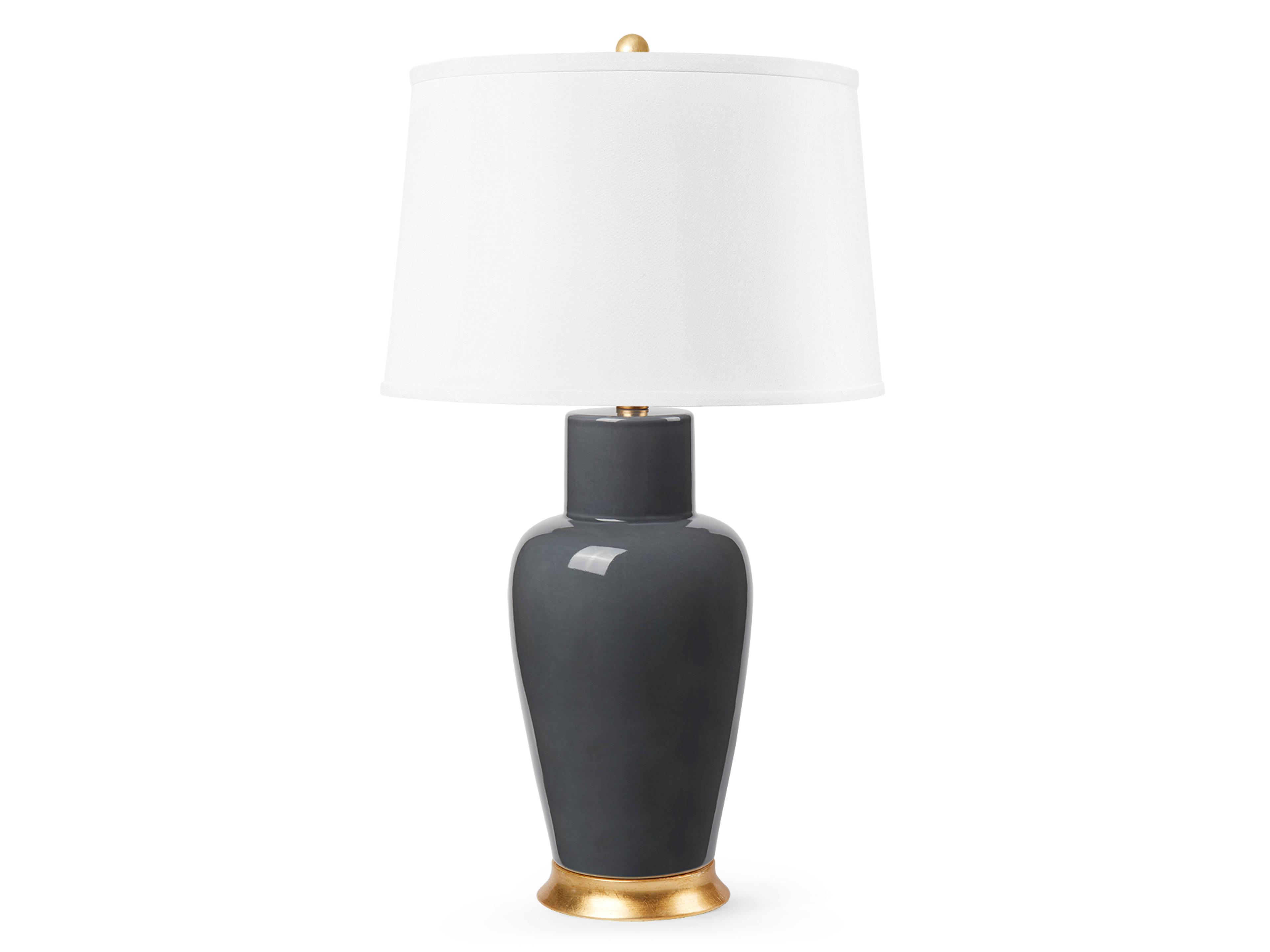 Kylie Stormy Gray Buffet Lamp