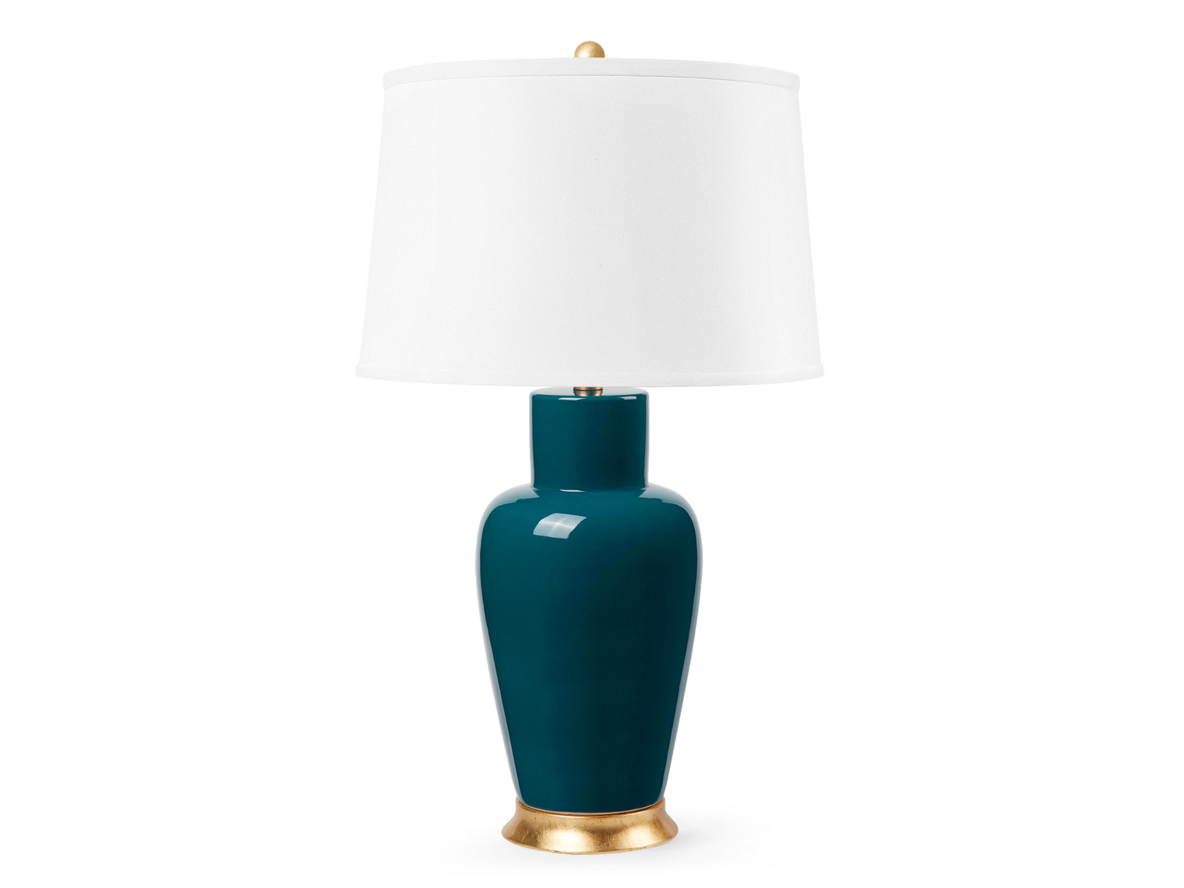 Kylie Dark Teal Green Buffet Lamp