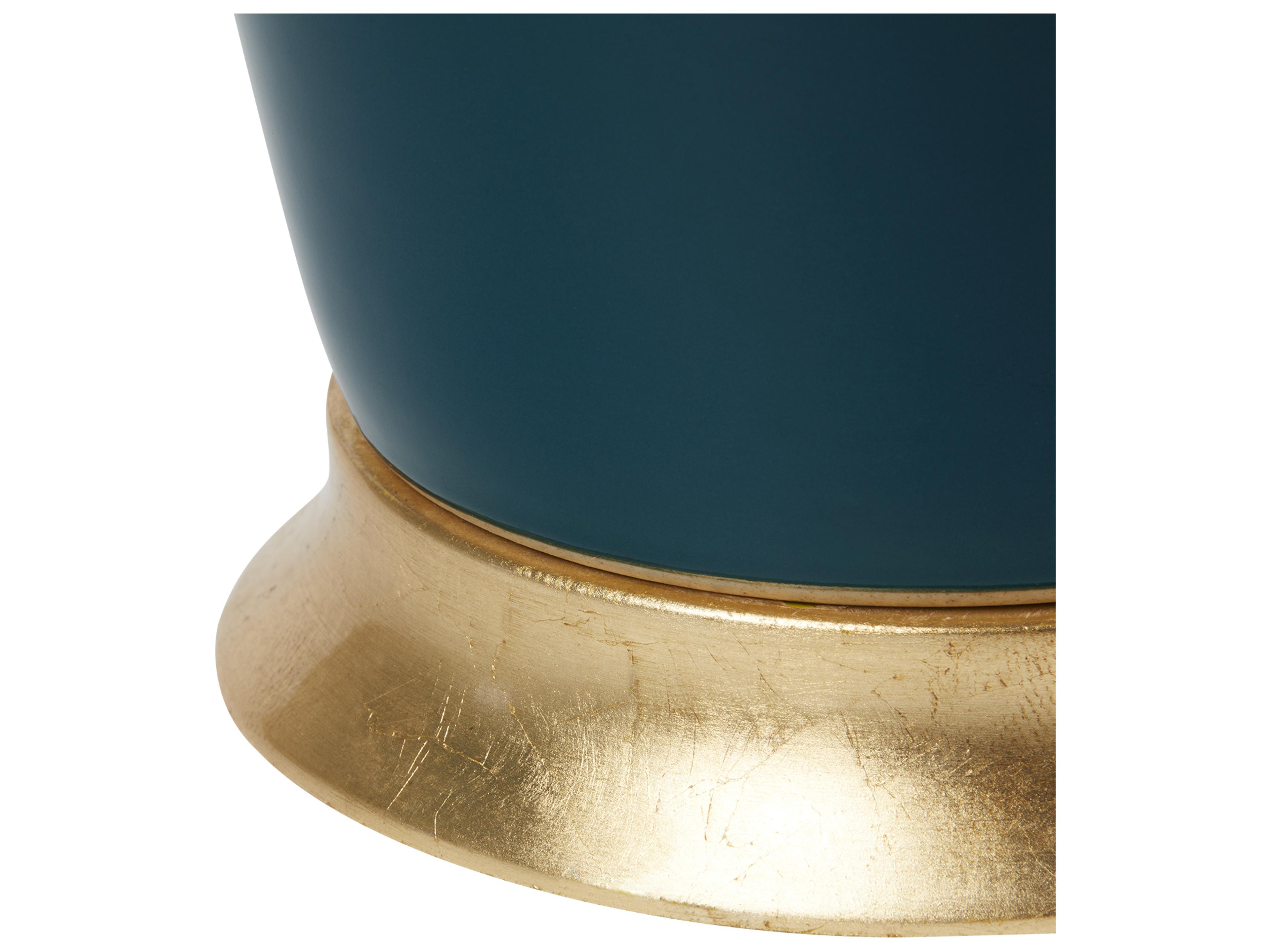 Villa & House Kylie Dark Teal Green Buffet Lamp