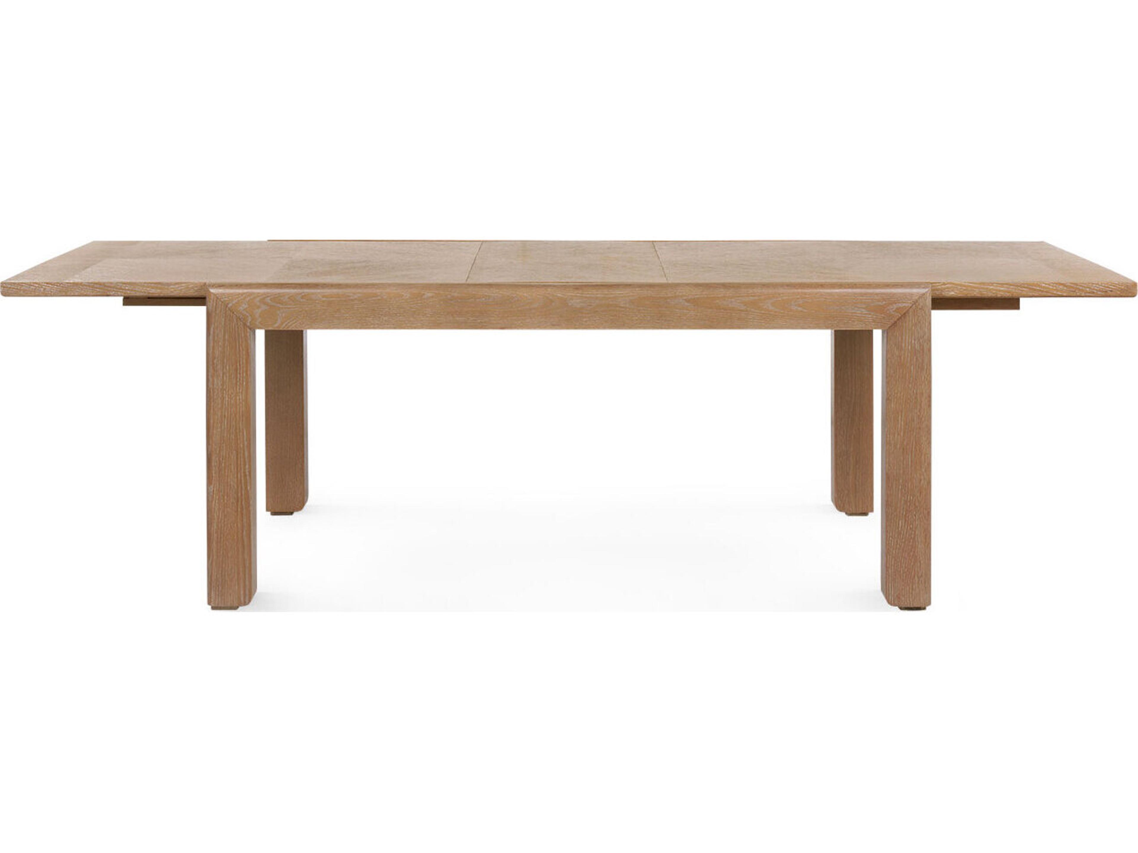 Villa & House Larson Rectangular Wood Soft Glow Oak Dining Table