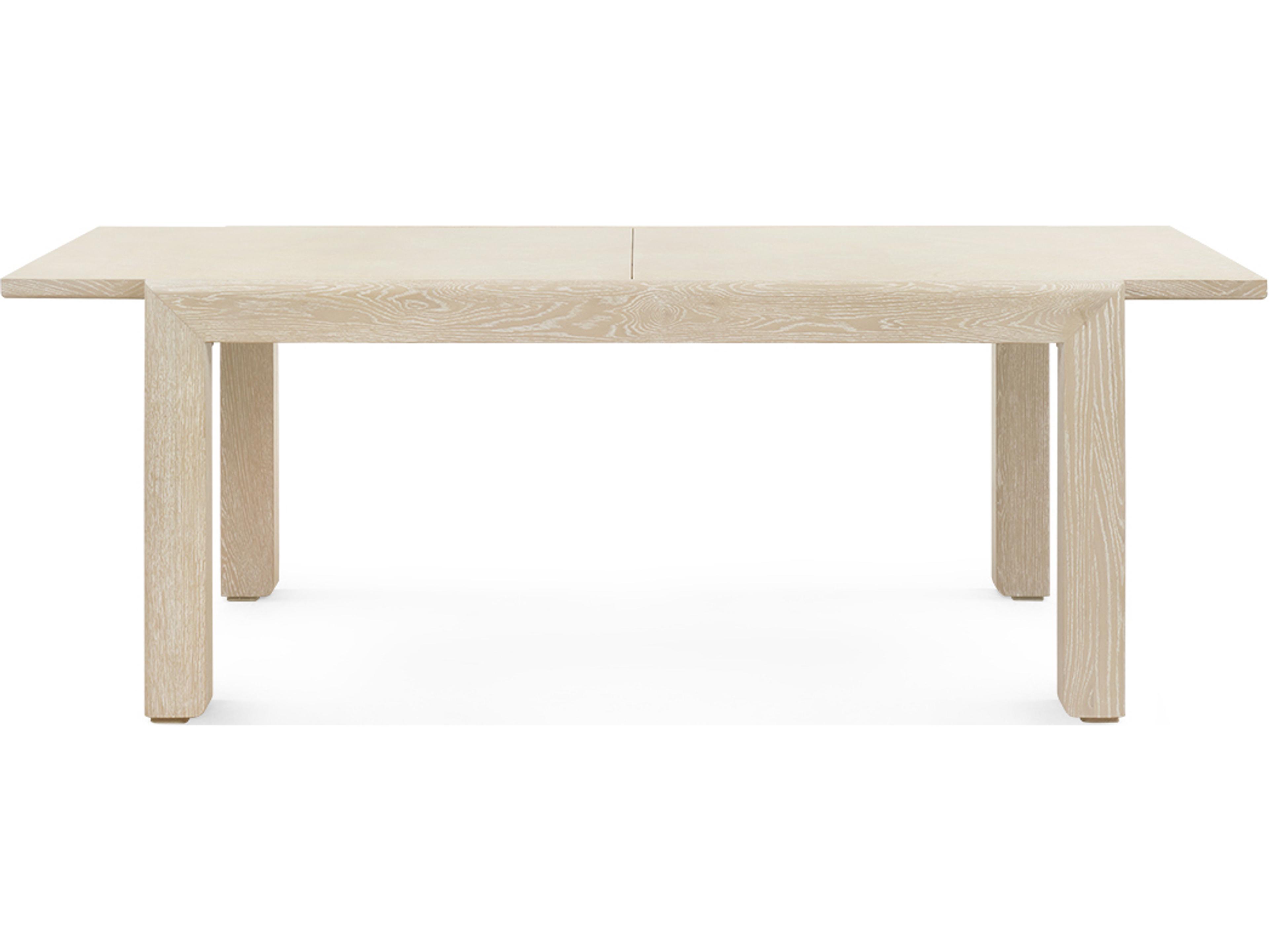 Villa & House Larson Rectangular Wood Sand Dining Table