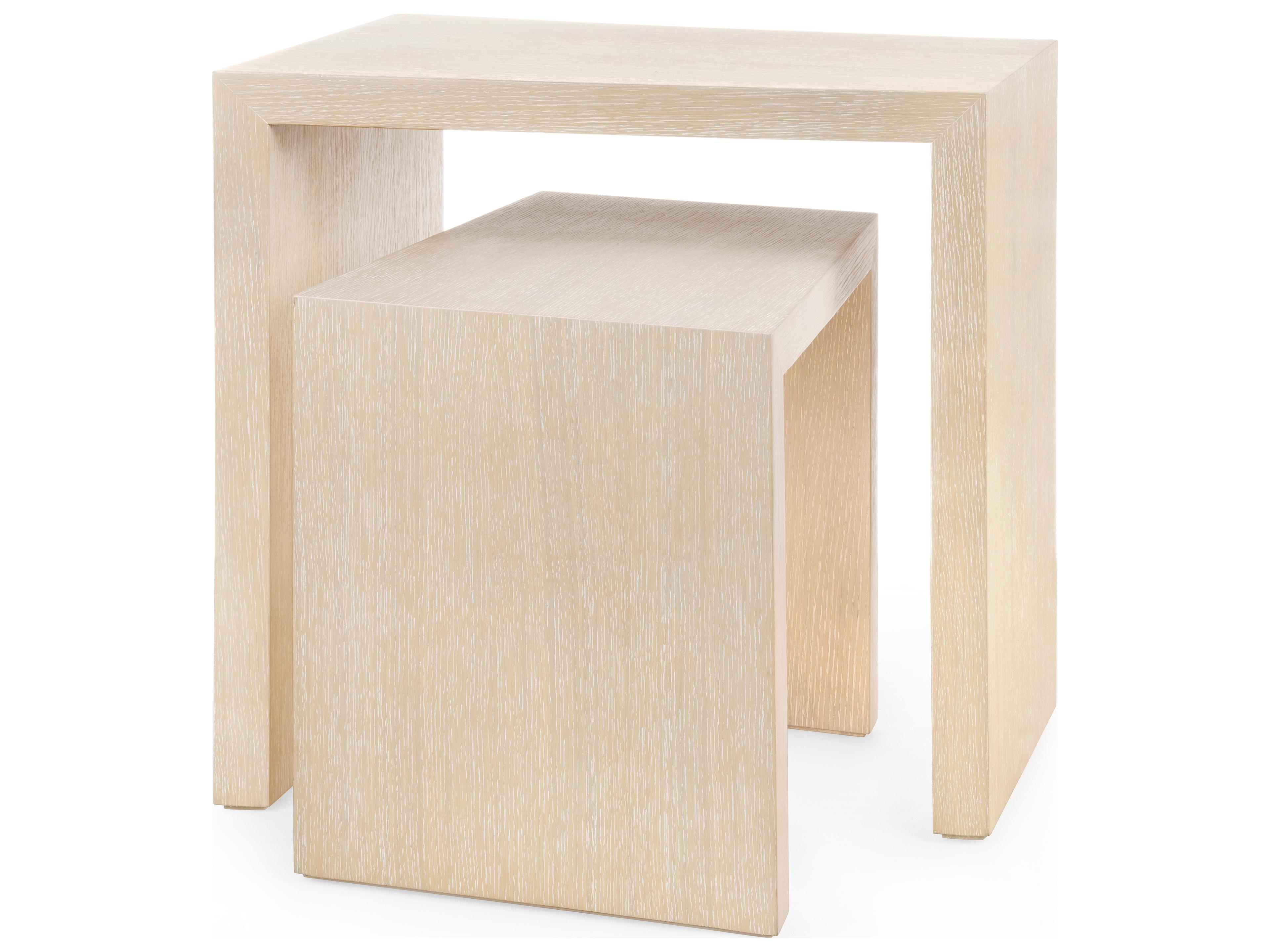 Lucy Rectangular Wood Nesting Table