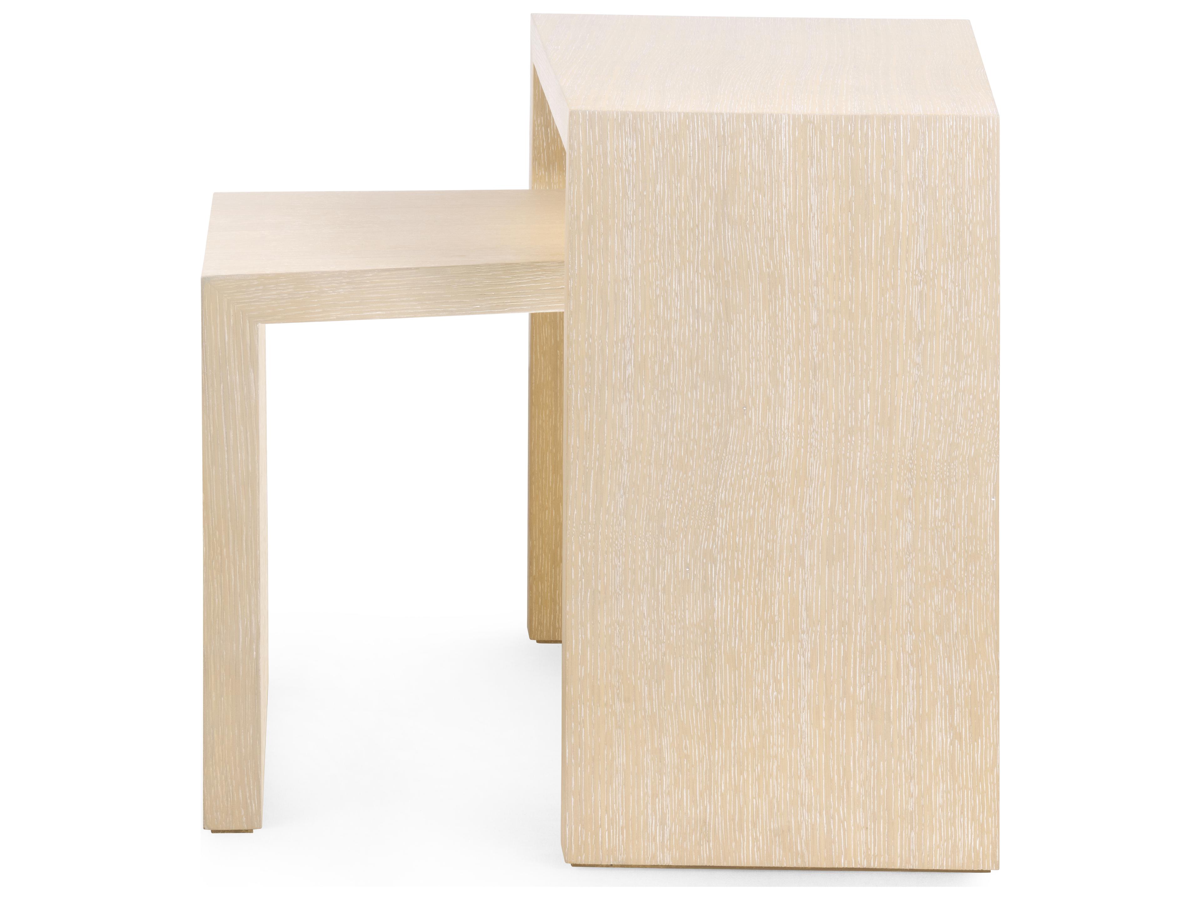 Villa & House Lucy Rectangular Wood Nesting Table