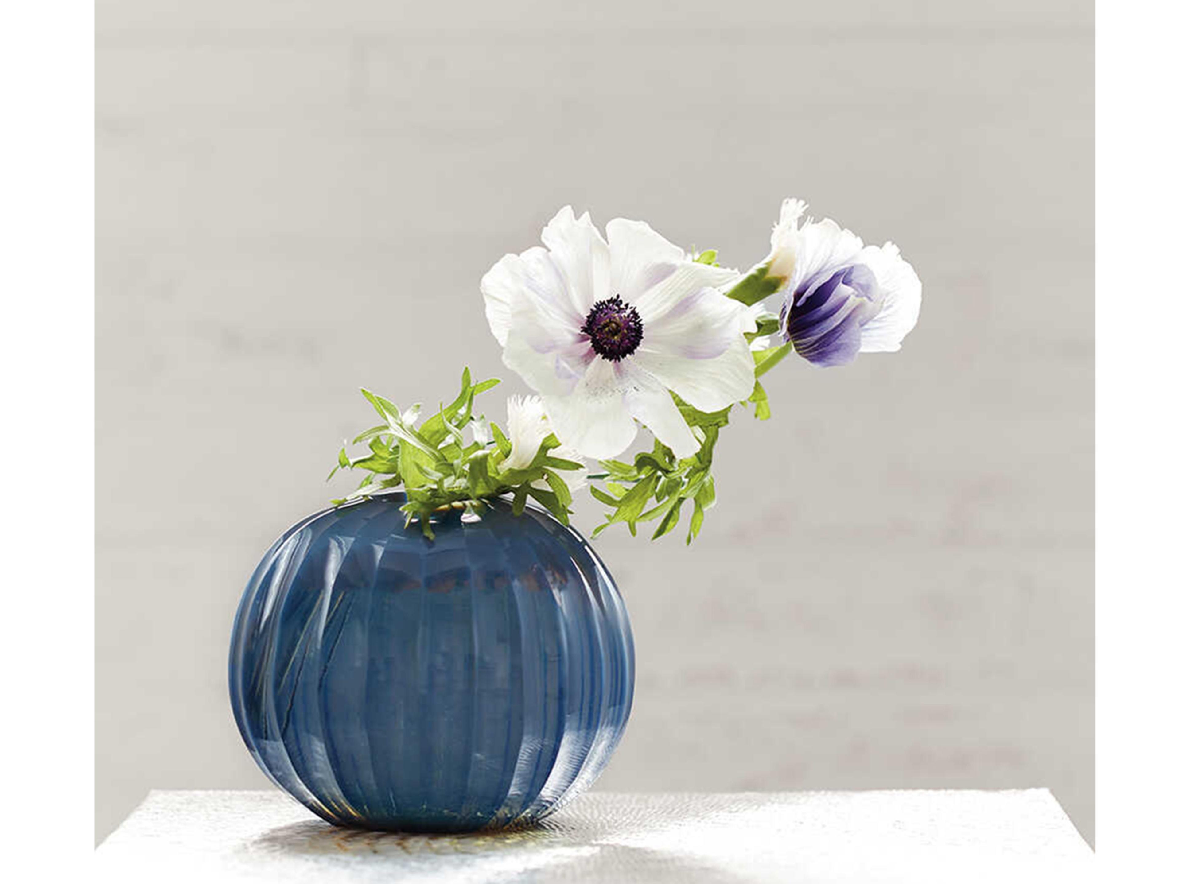Villa & House Lida Indigo Smoke Vase