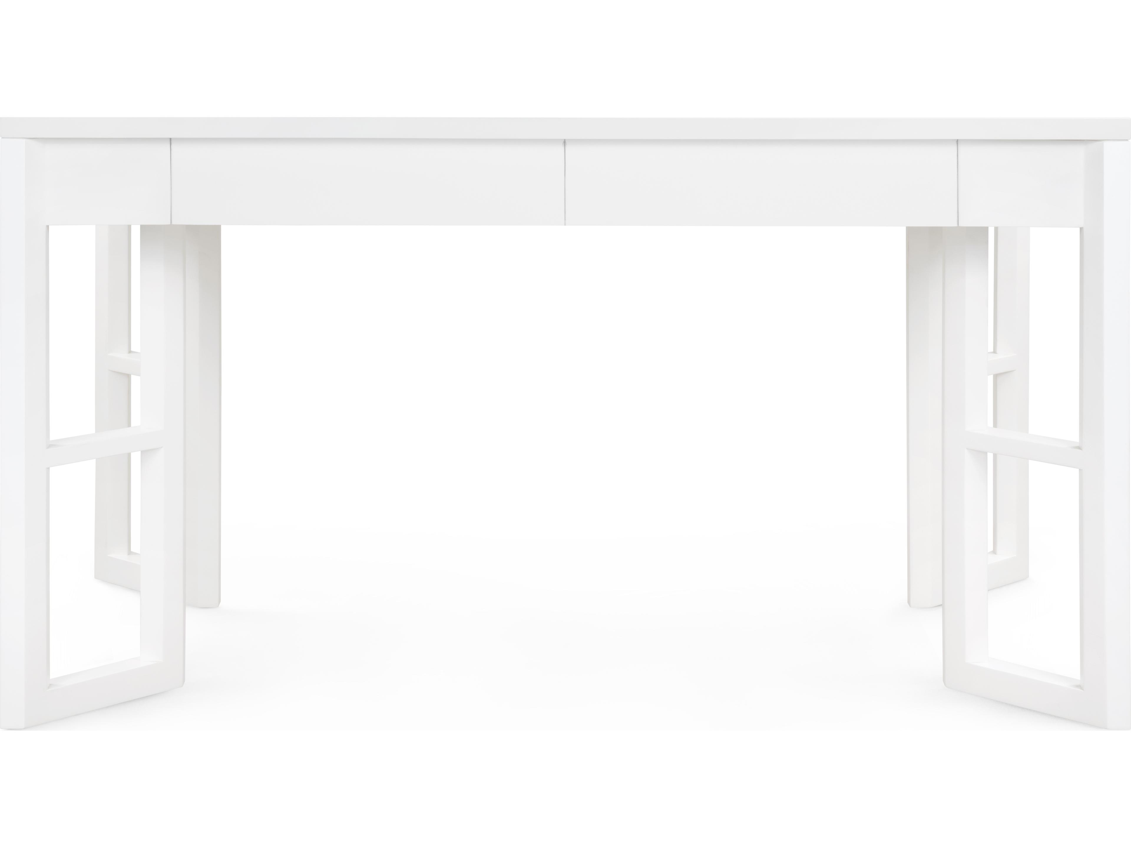 Villa & House Lennon Vanilla White Writing Desk