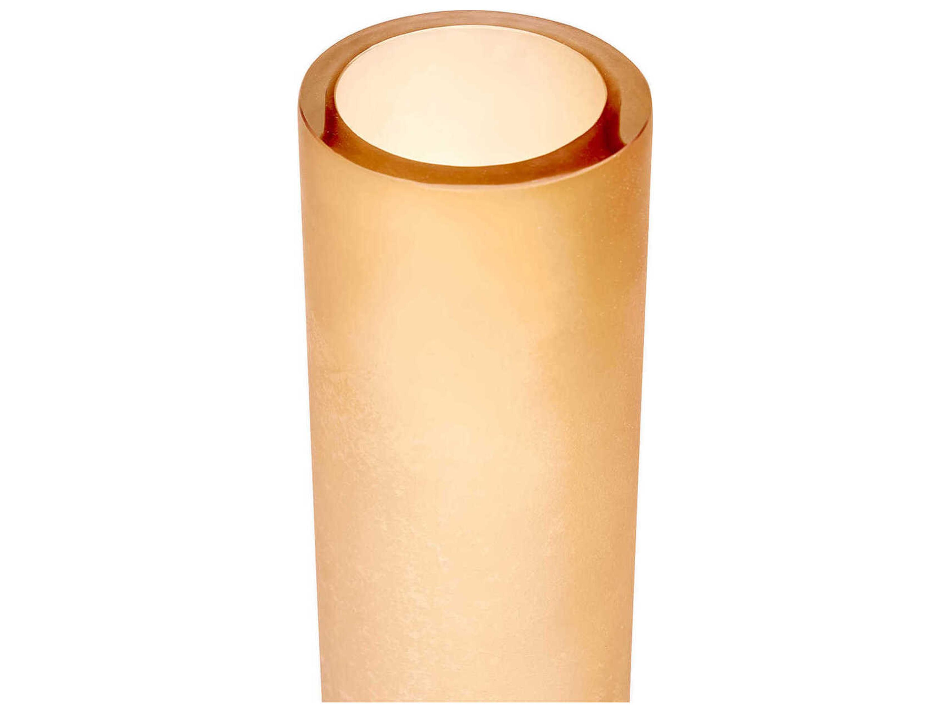 Villa & House Lungo Deep Amber 4" Vase