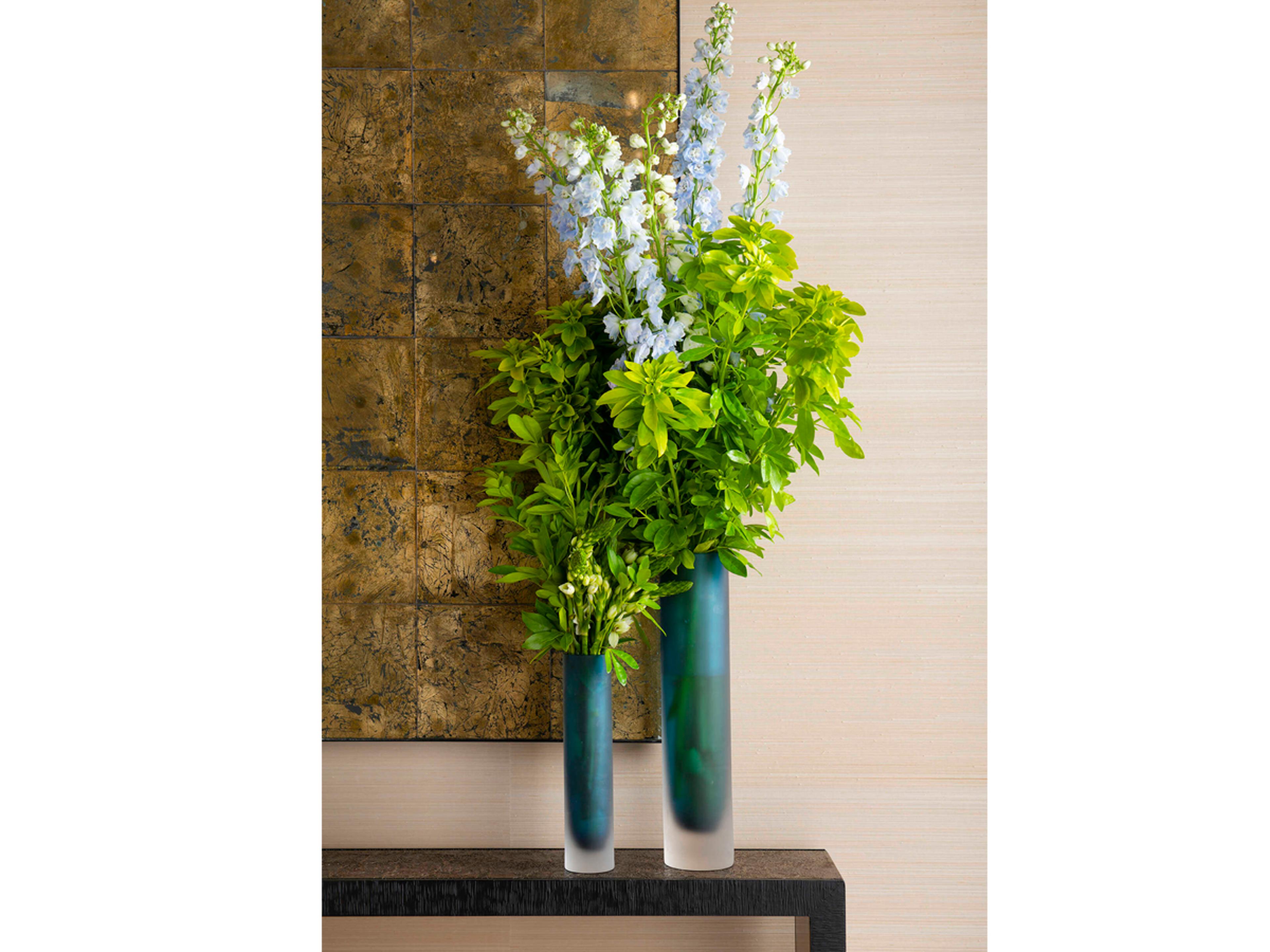 Villa & House Lungo Mediterranean Blue 4" Vase