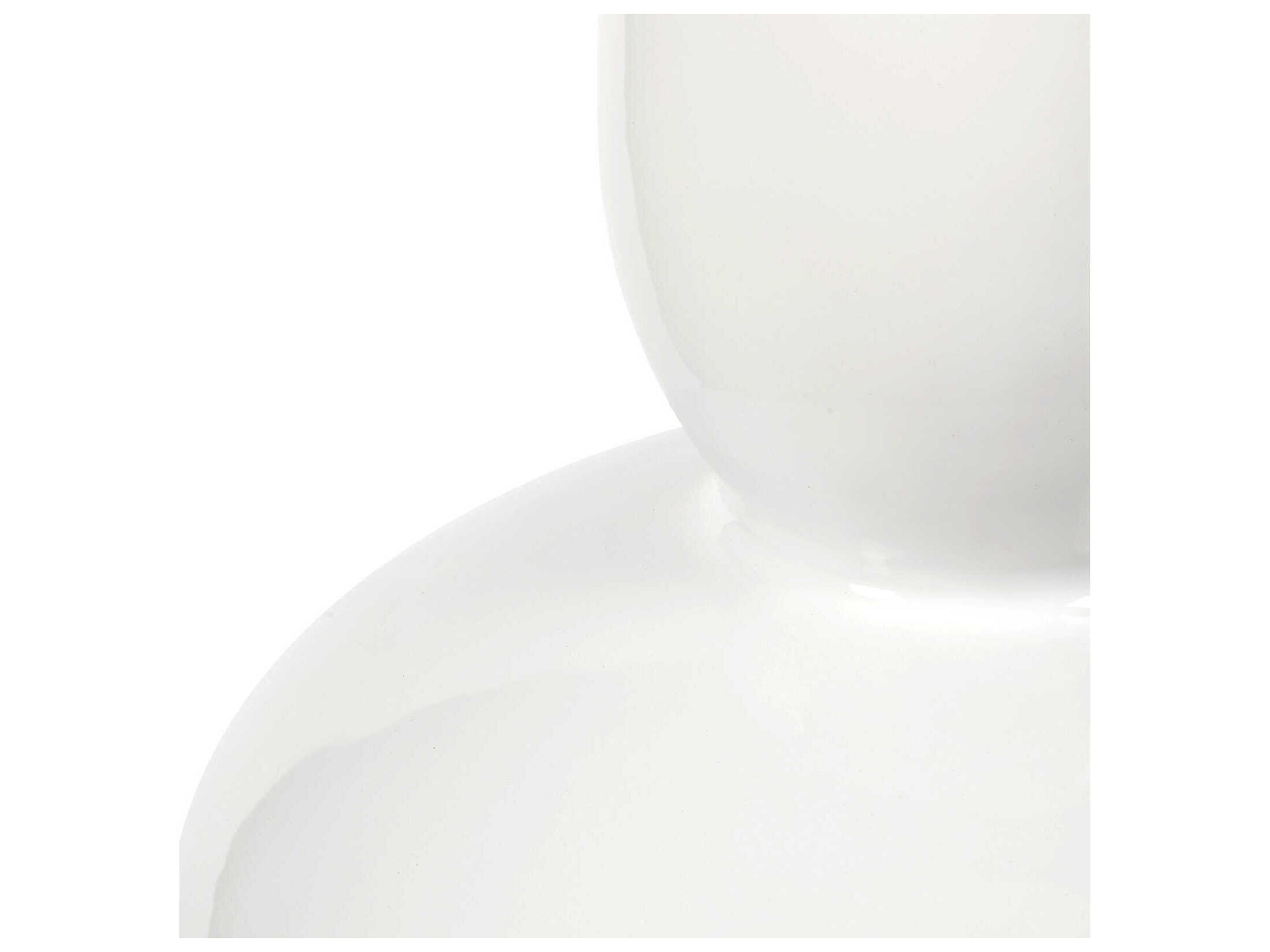 Villa & House Lisbon Alpine Gleam White Buffet Lamp