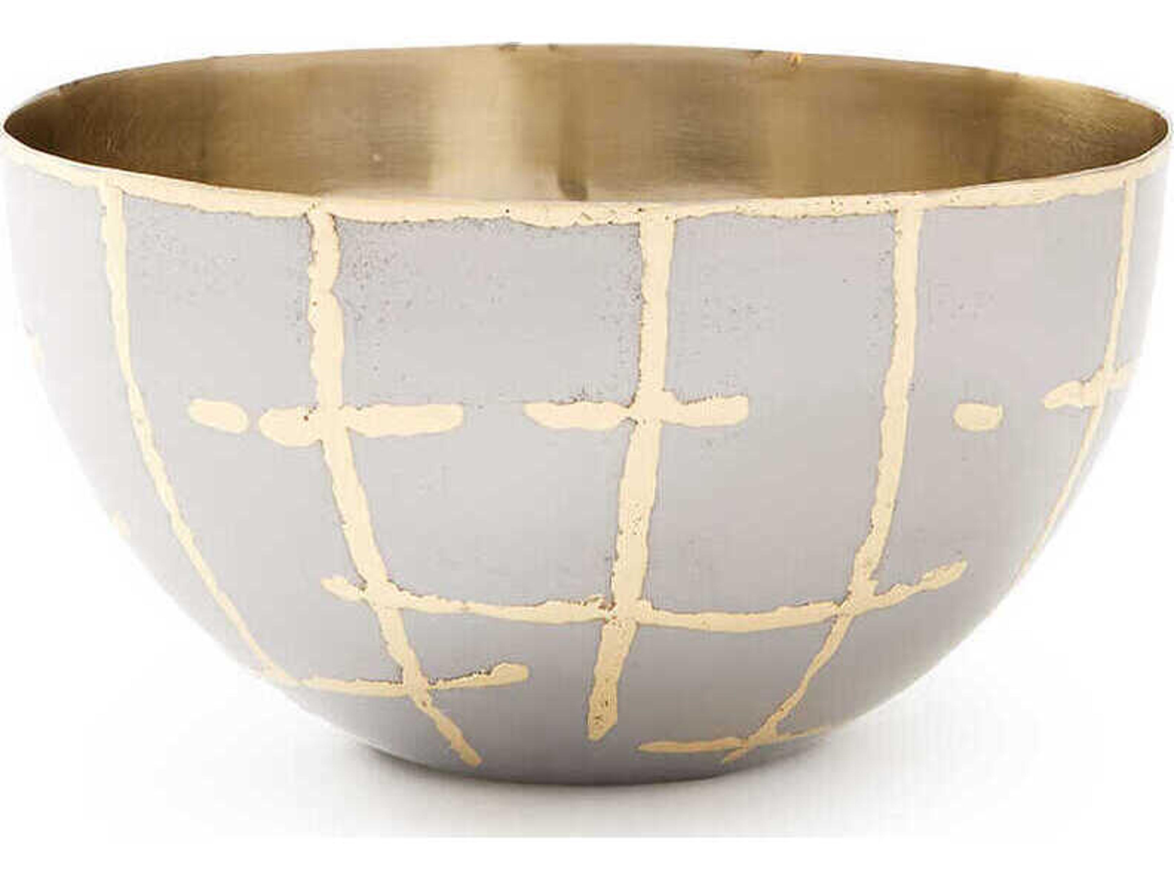 Loom Silver / Brass 6" Bowl