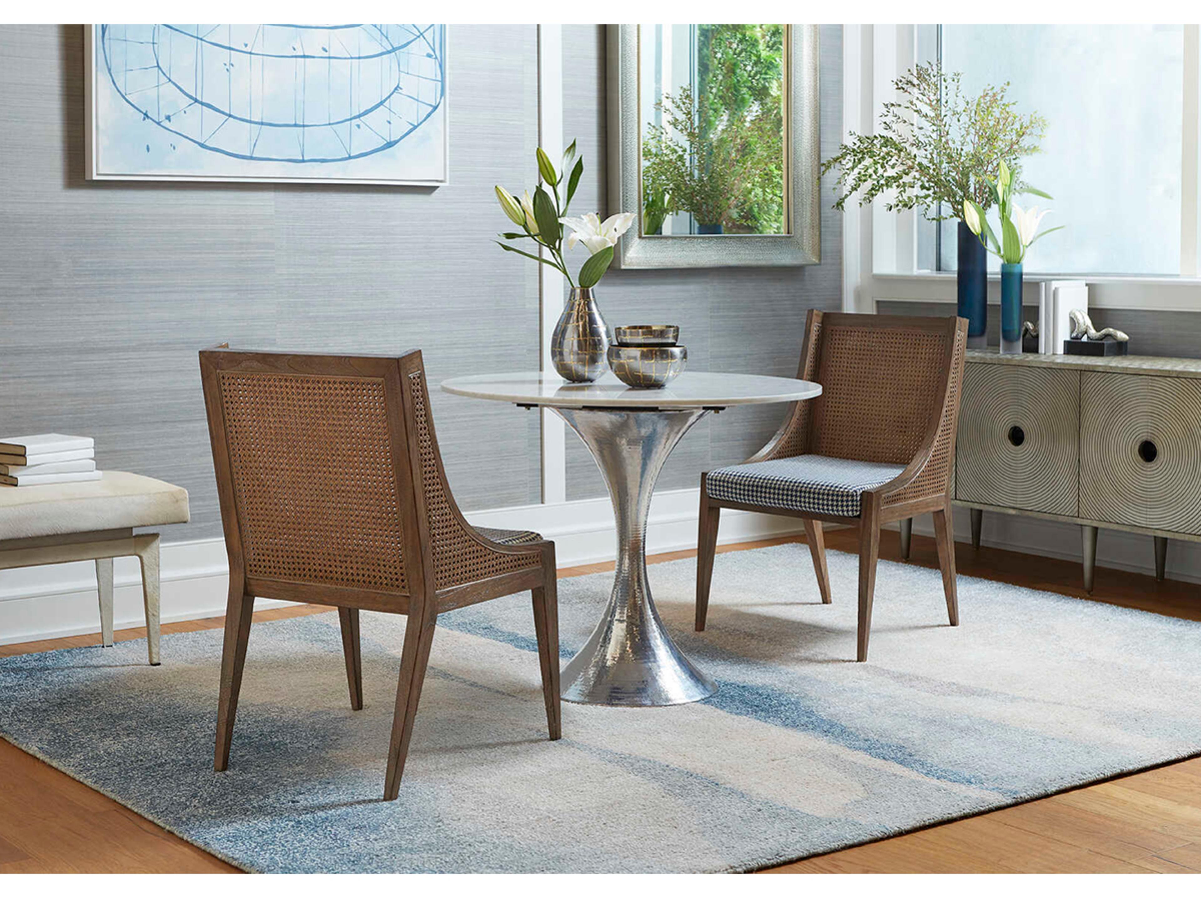 Villa & House Loom Silver / Brass 7" Bowl