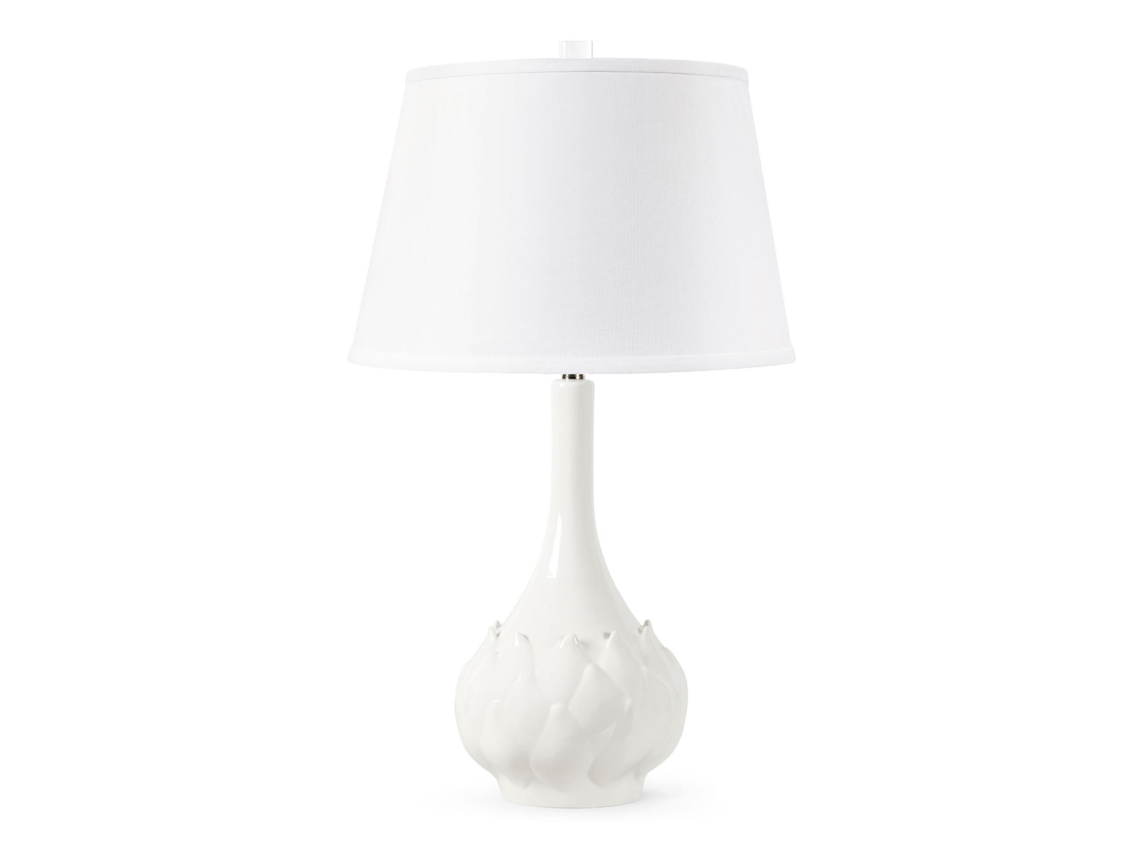 Lotus Cloud Nine White Buffet Lamp