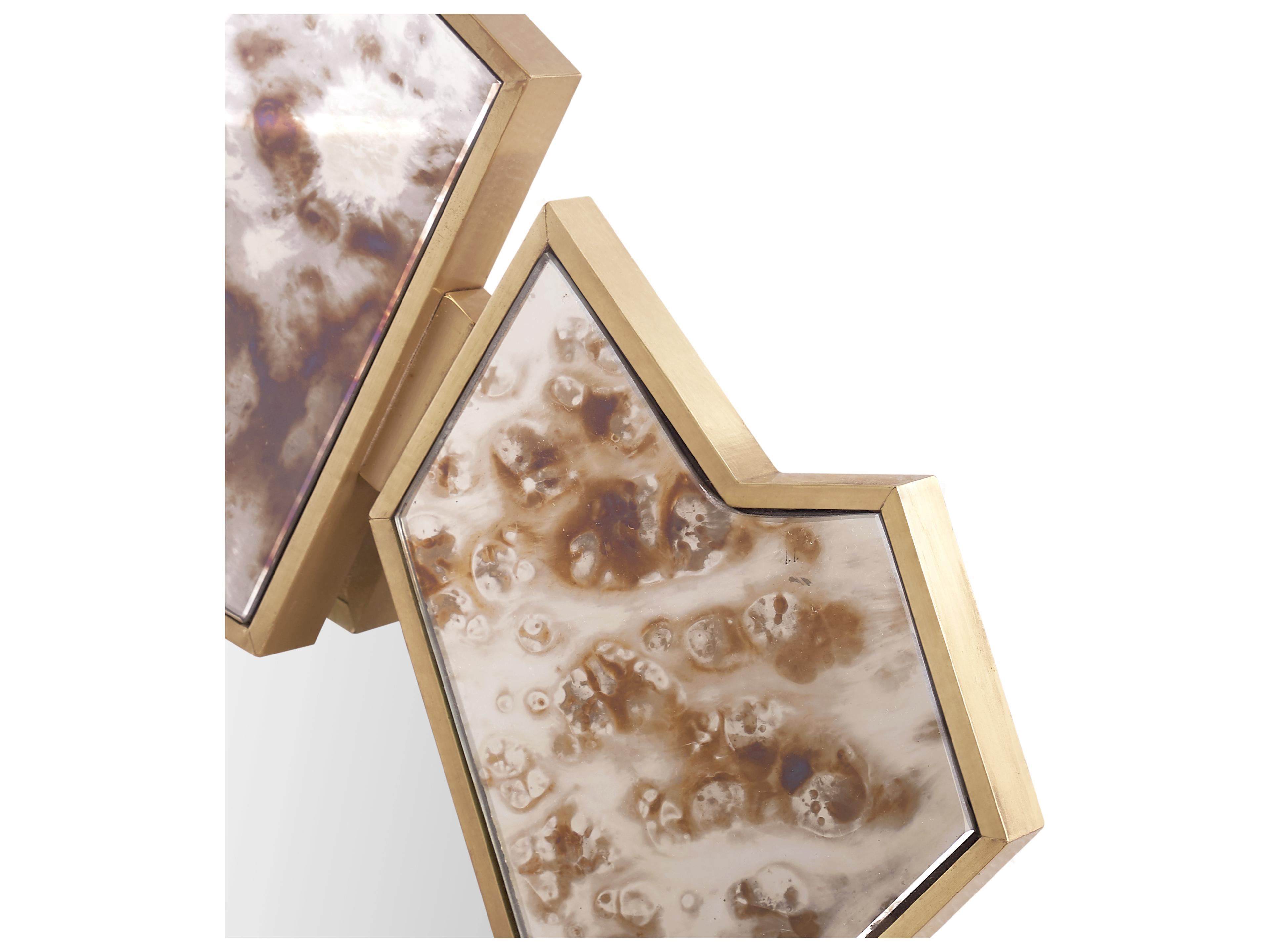 Villa & House Lucas Antique Oval Wall Mirror