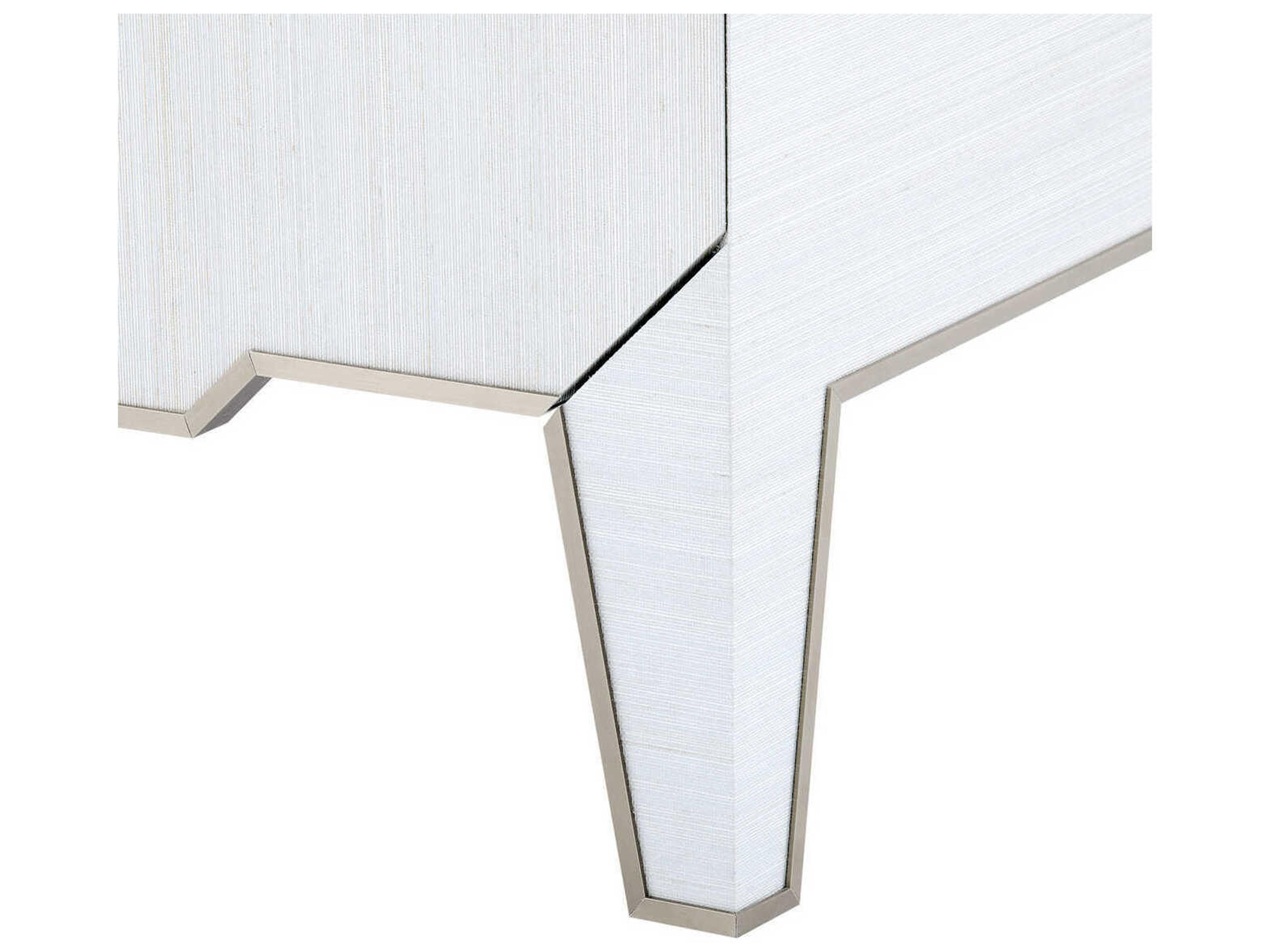 Villa & House Madeline Rectangular Fabric End Table