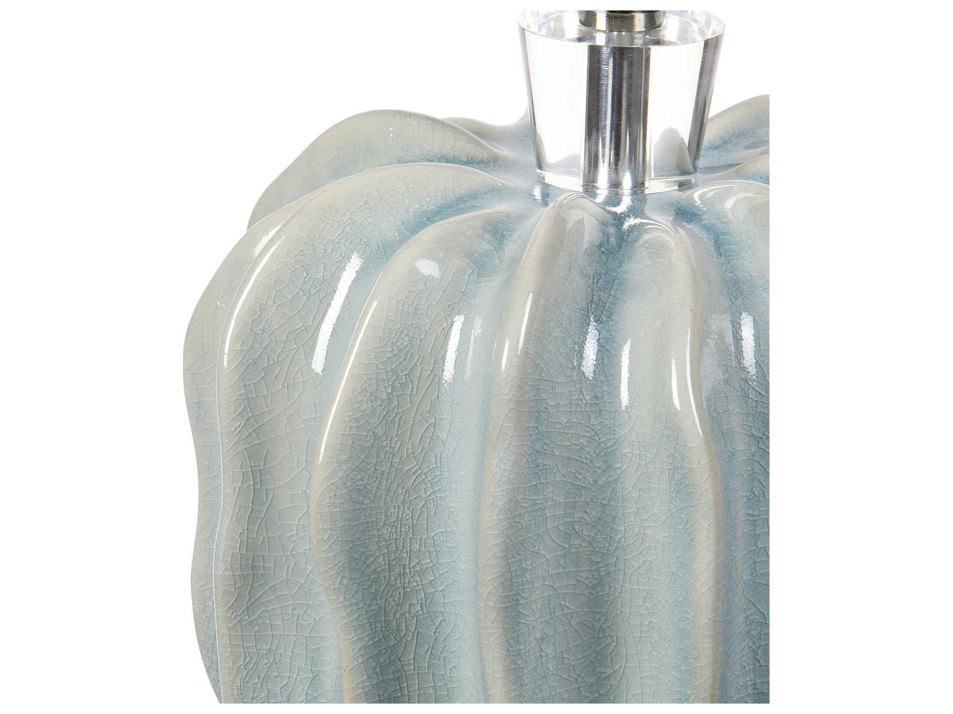 Villa & House Malibu Polar Mist Blue Buffet Lamp