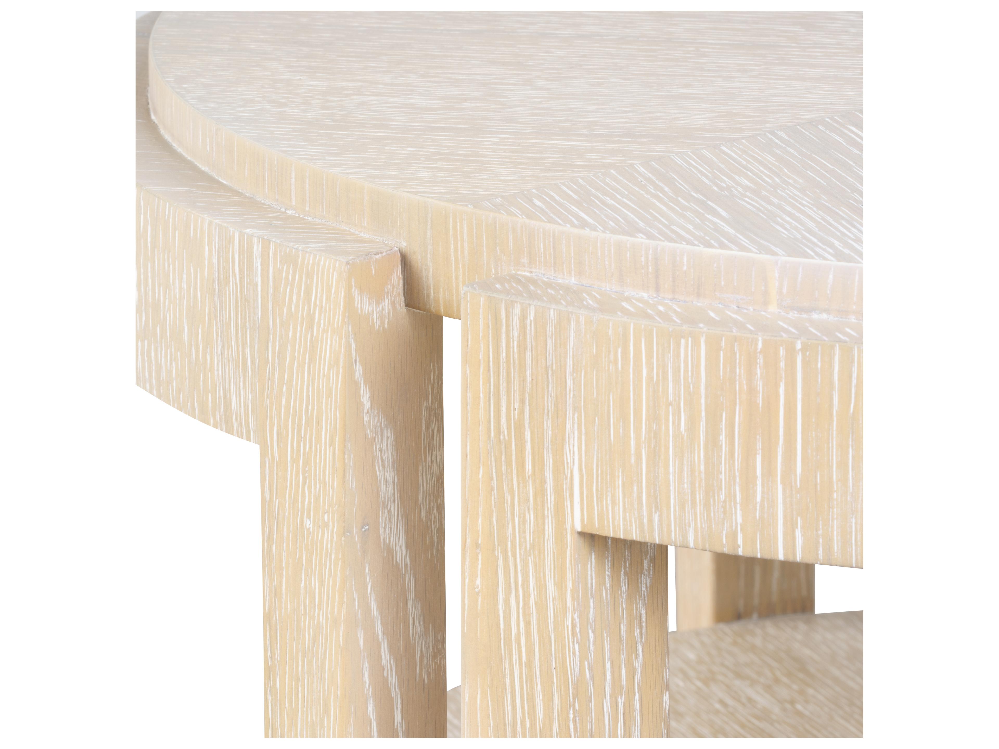 Villa & House Mateo Round Wood End Table