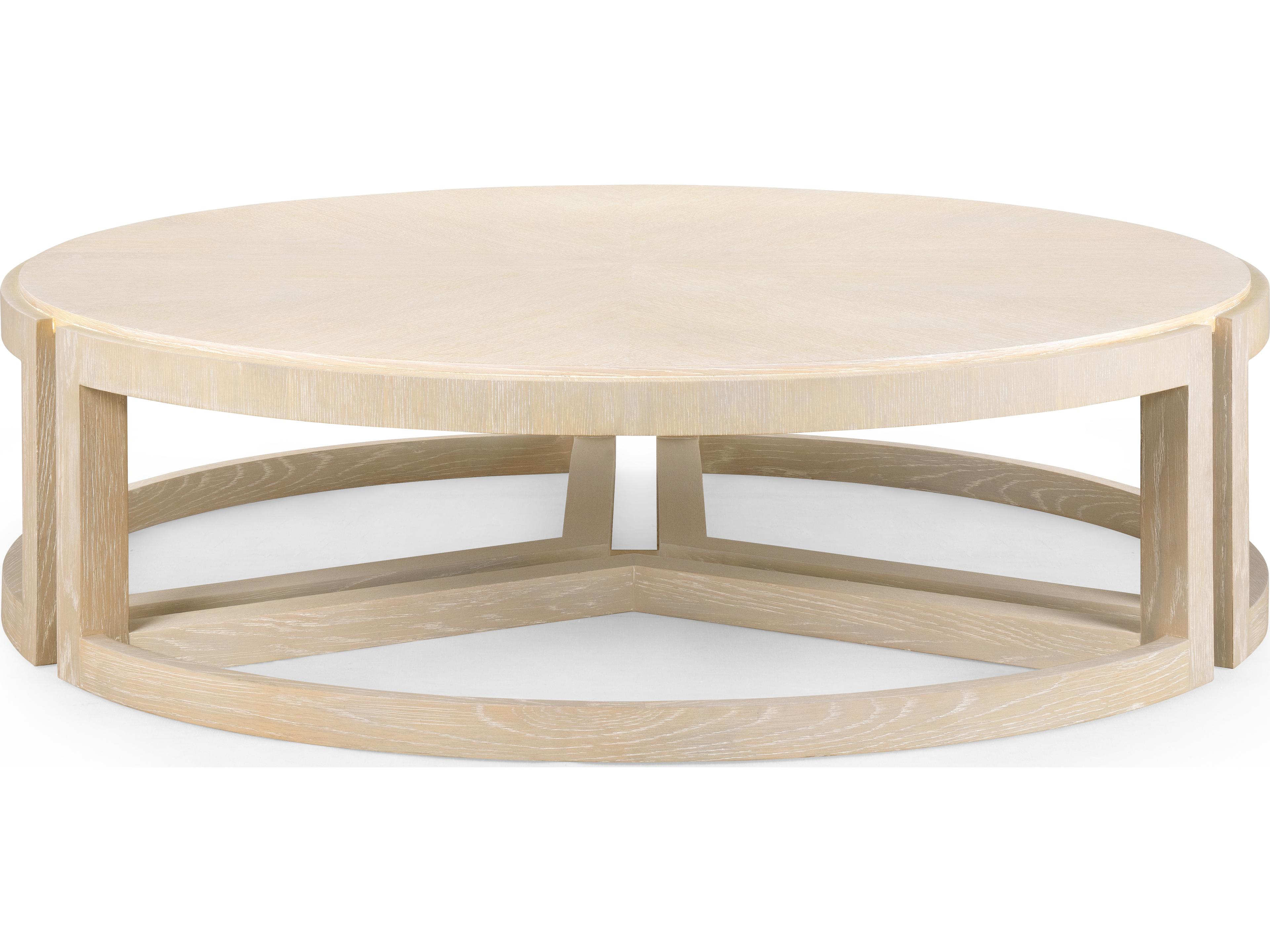 Mateo Round Wood Coffee Table