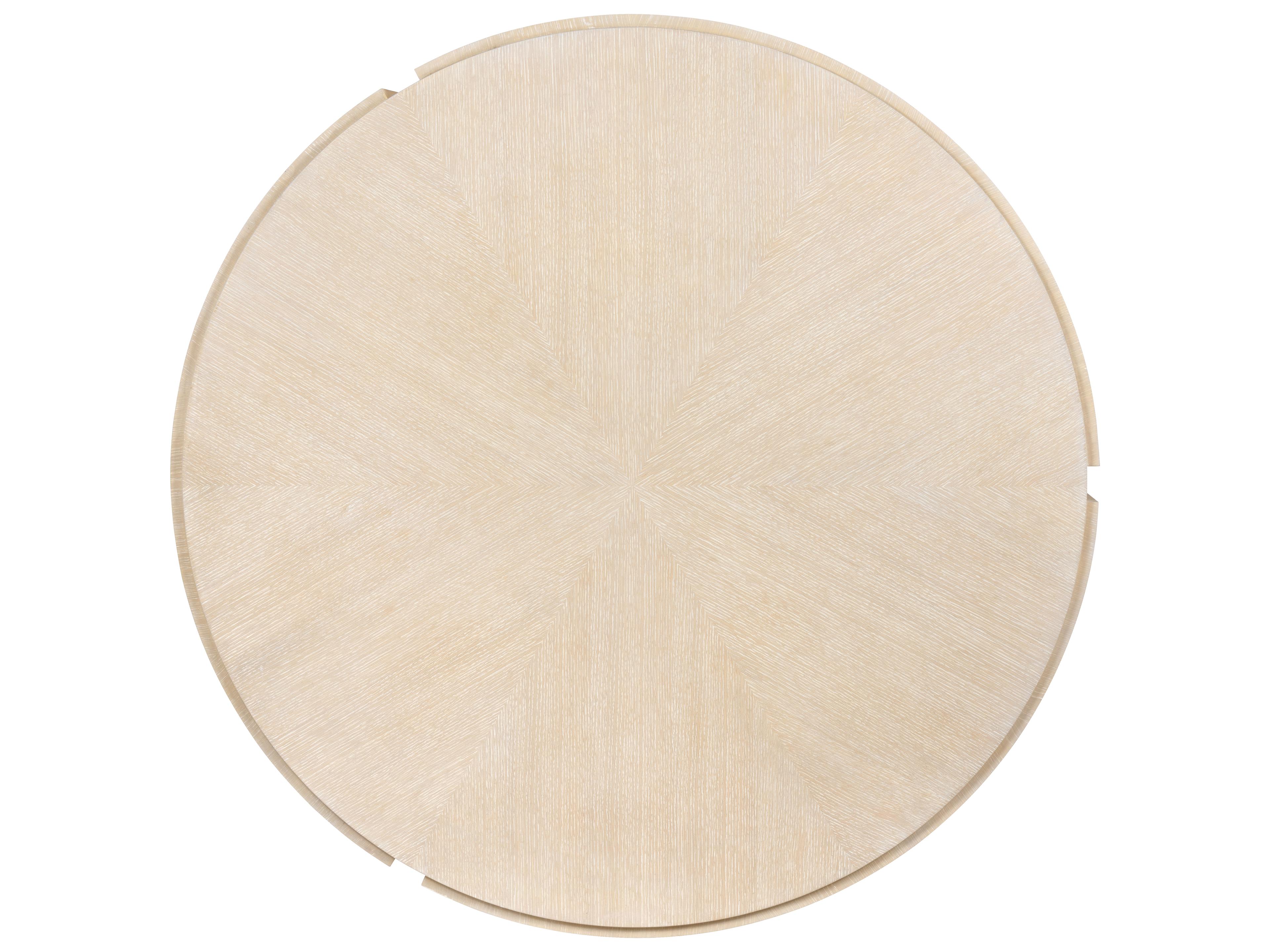 Villa & House Mateo Round Wood Coffee Table