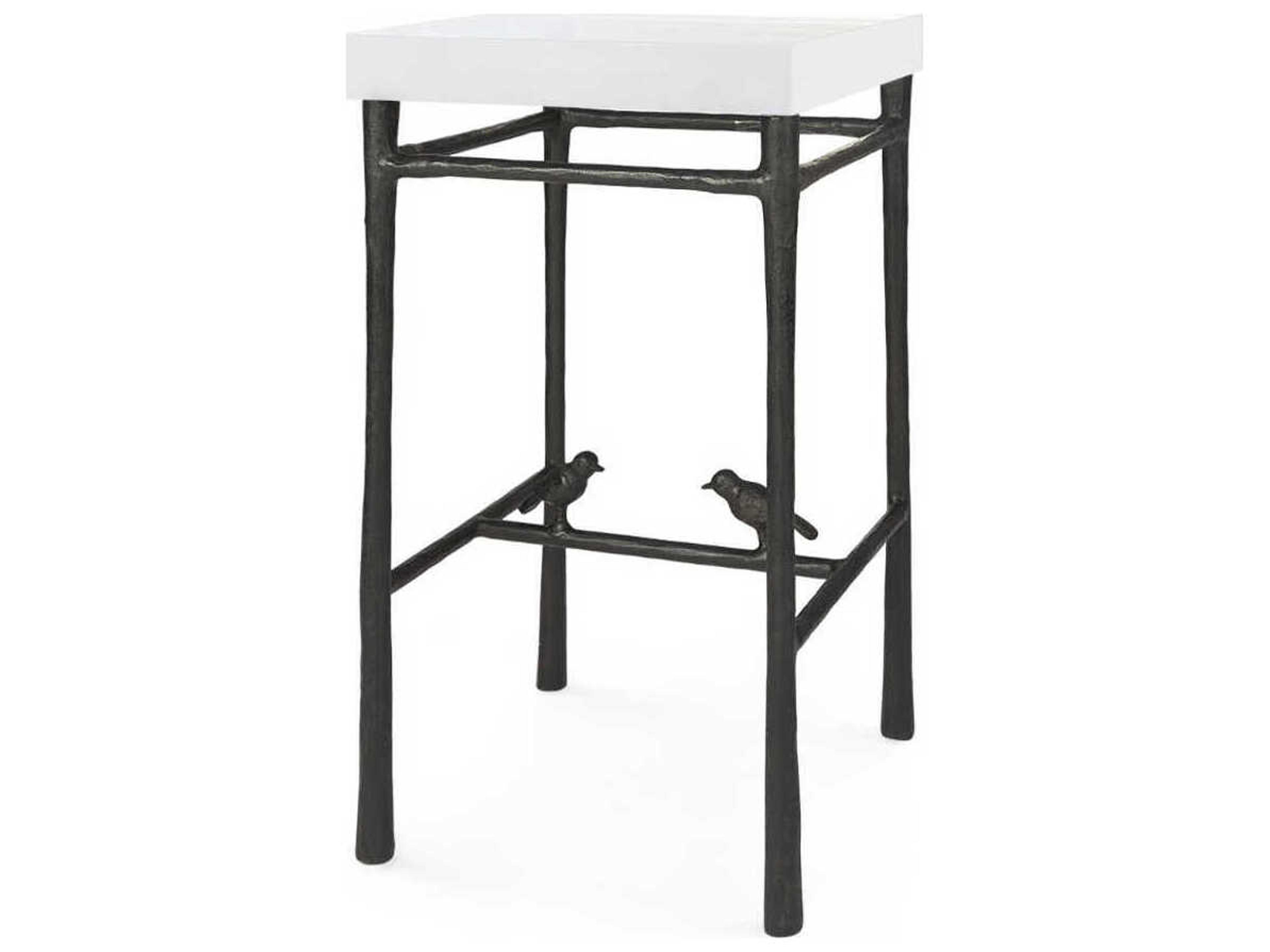 Mia Square Acrylic End Table