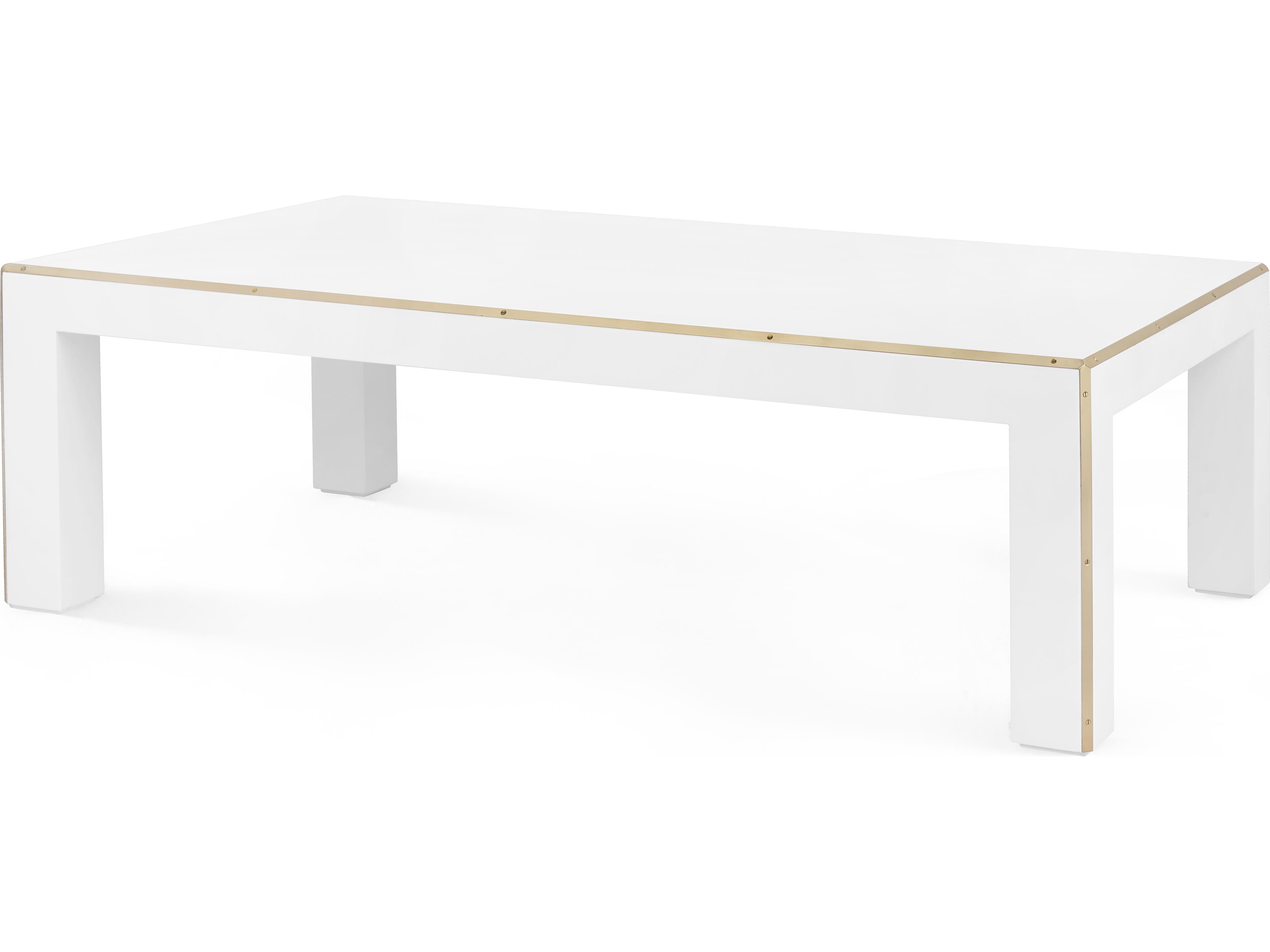 Melissa Rectangular Wood Coffee Table