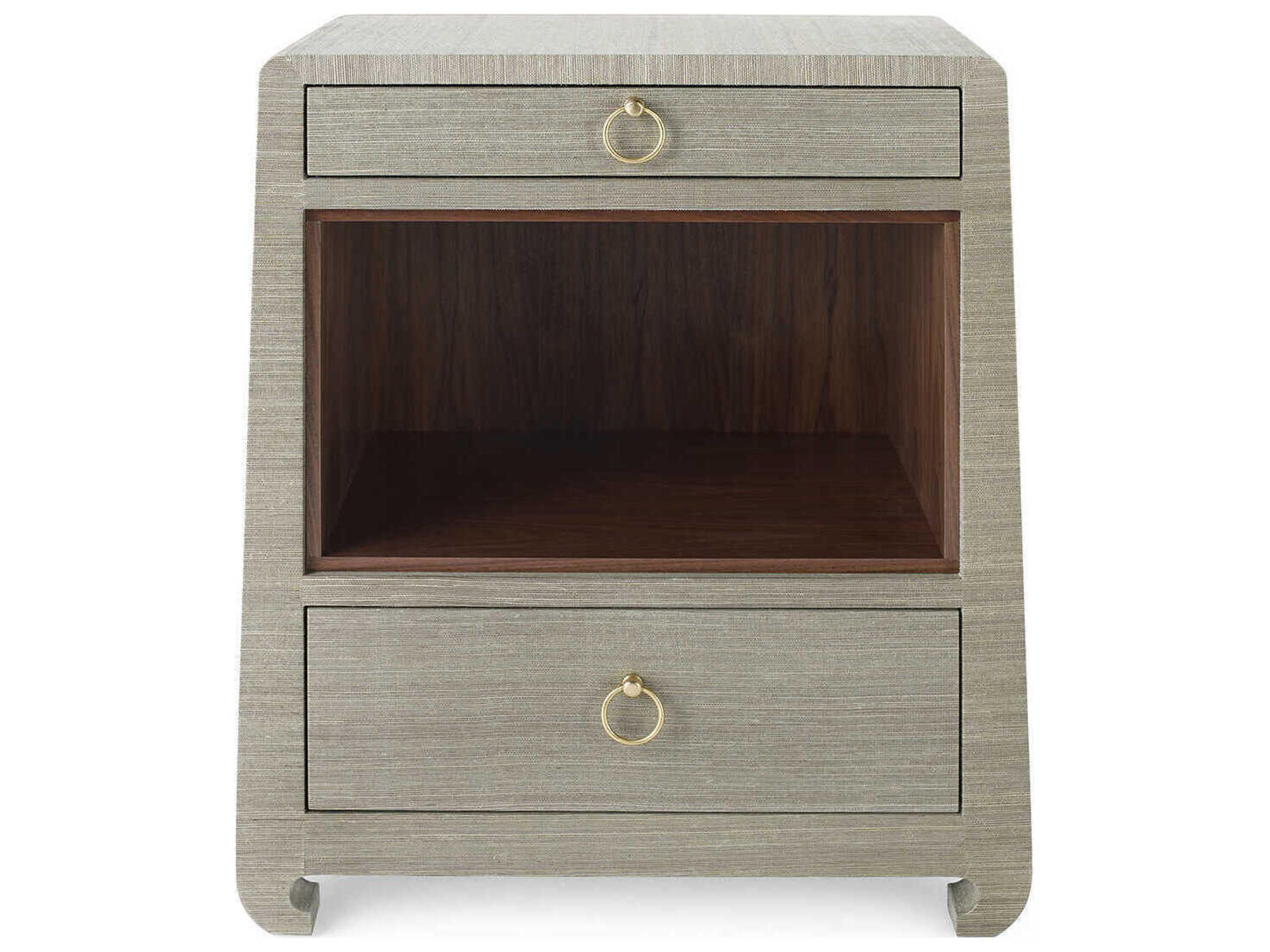 Villa & House Rectangular Wood Sage Green End Table