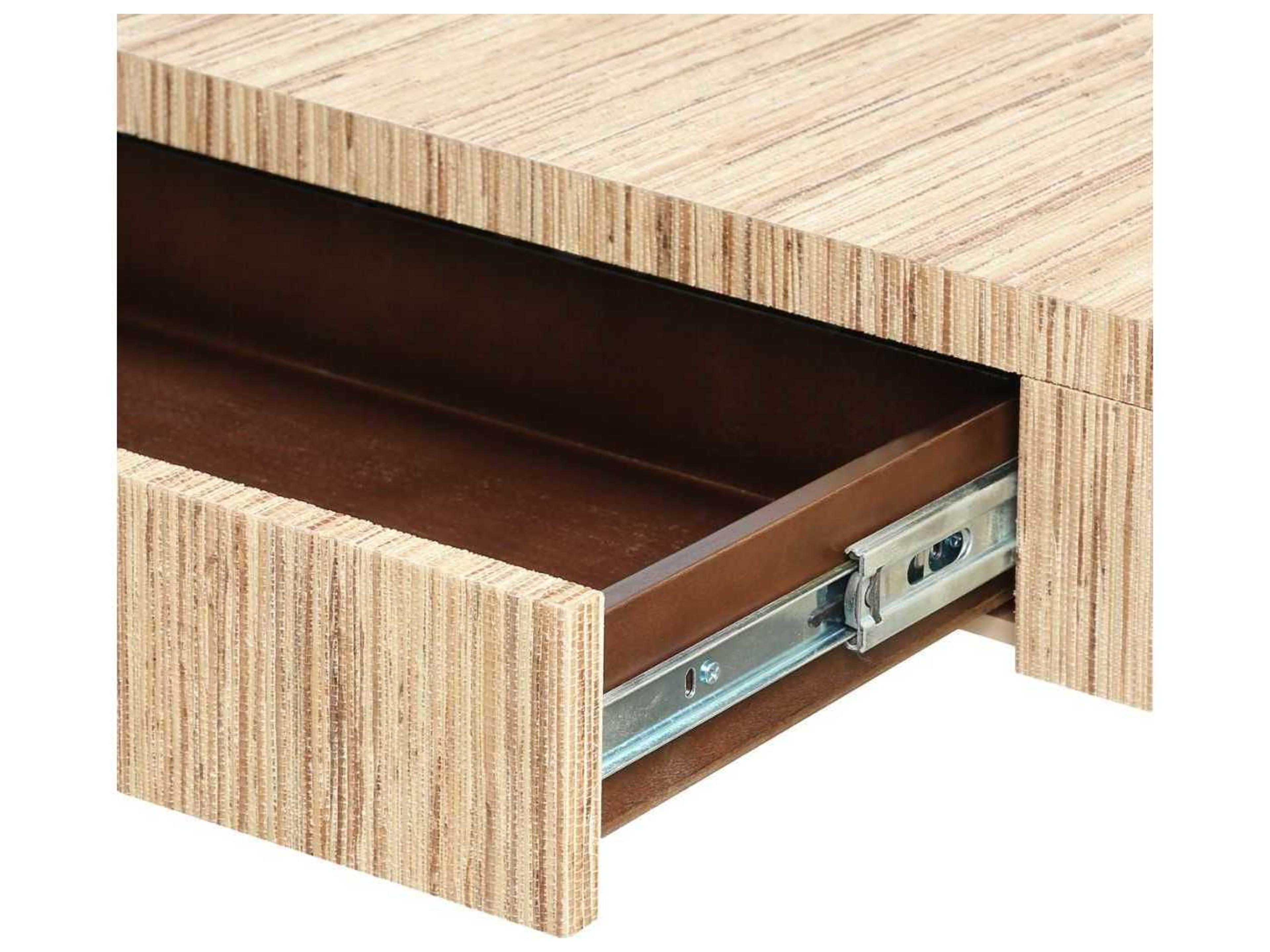 Villa & House Morgan Rectangular Wood Papyrus Console Table