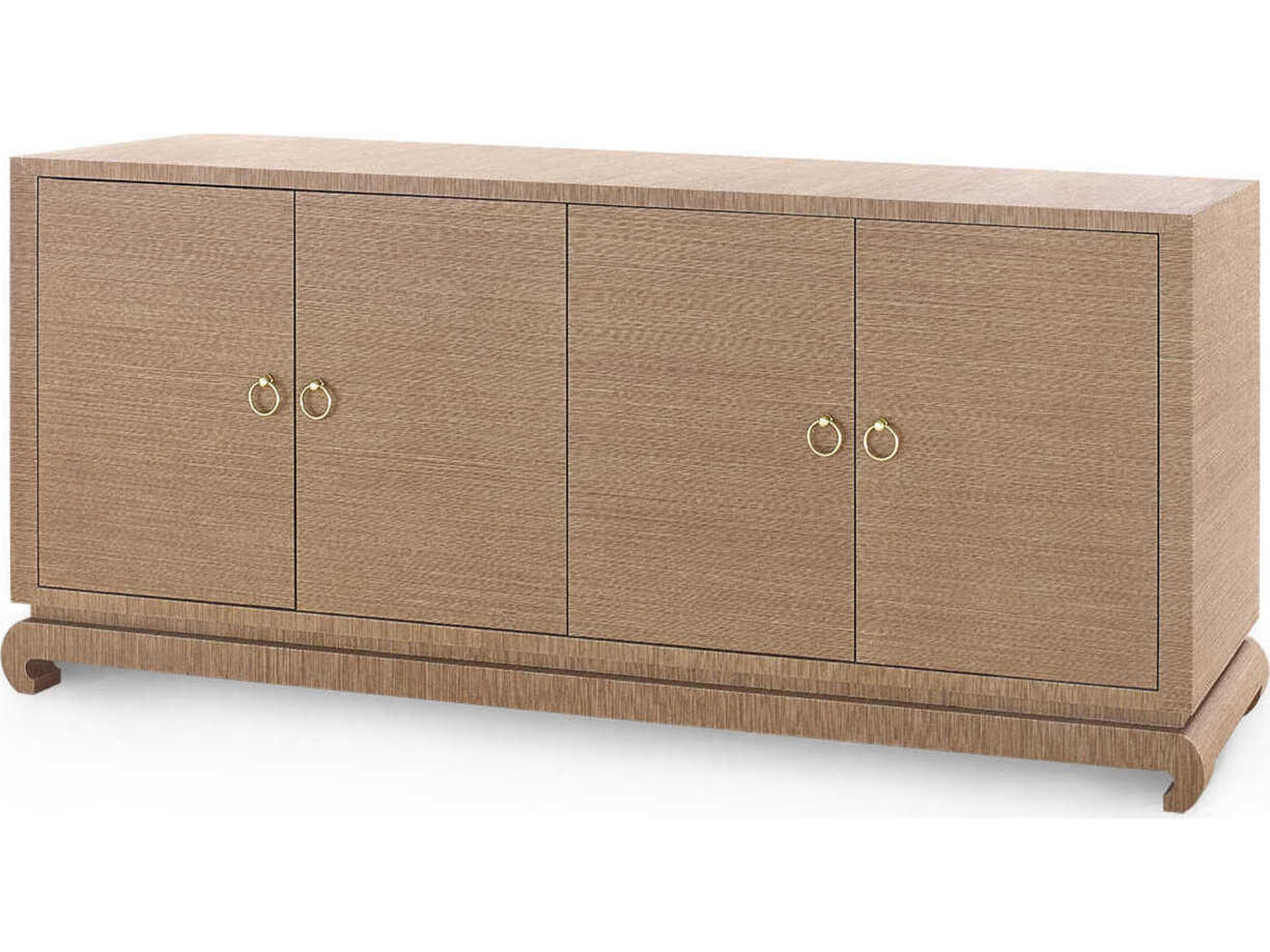 72" Flax Brown Sideboard