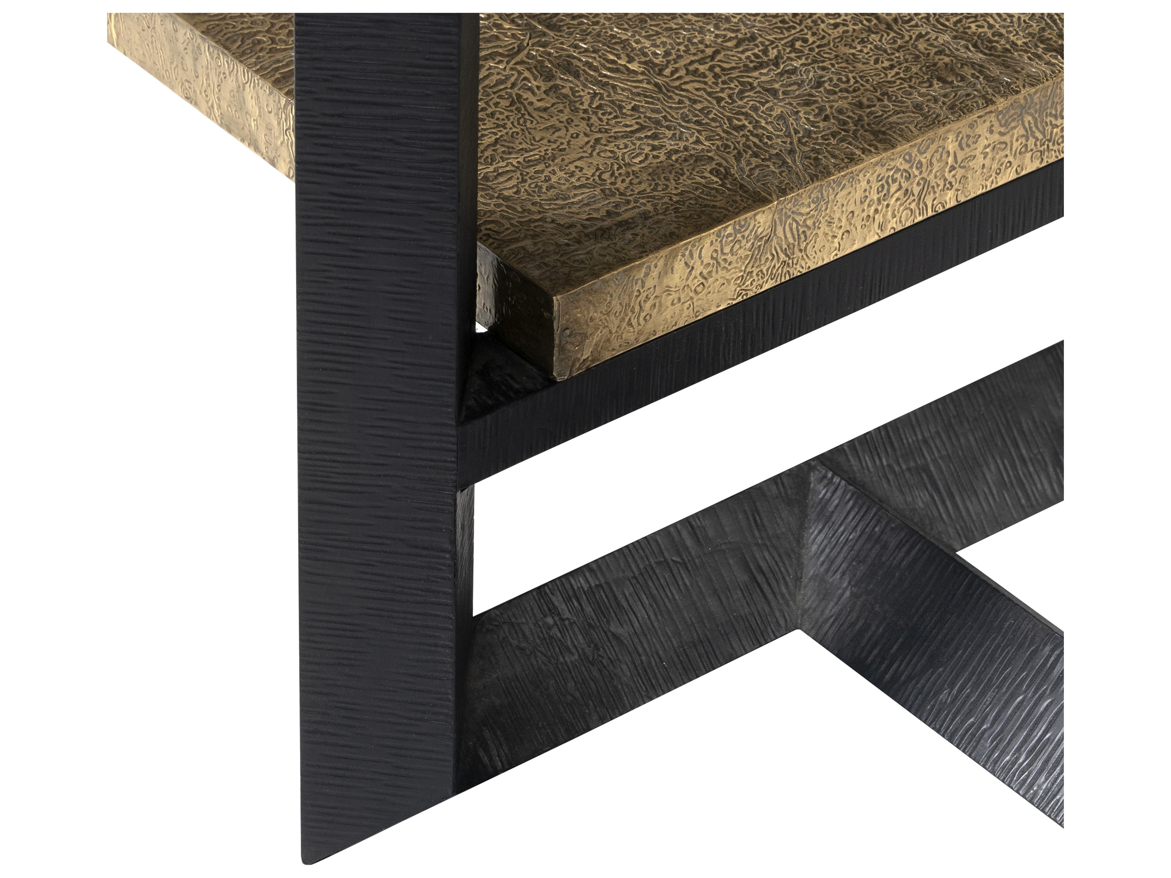 Villa & House Norman Rectangular Metal Console Table