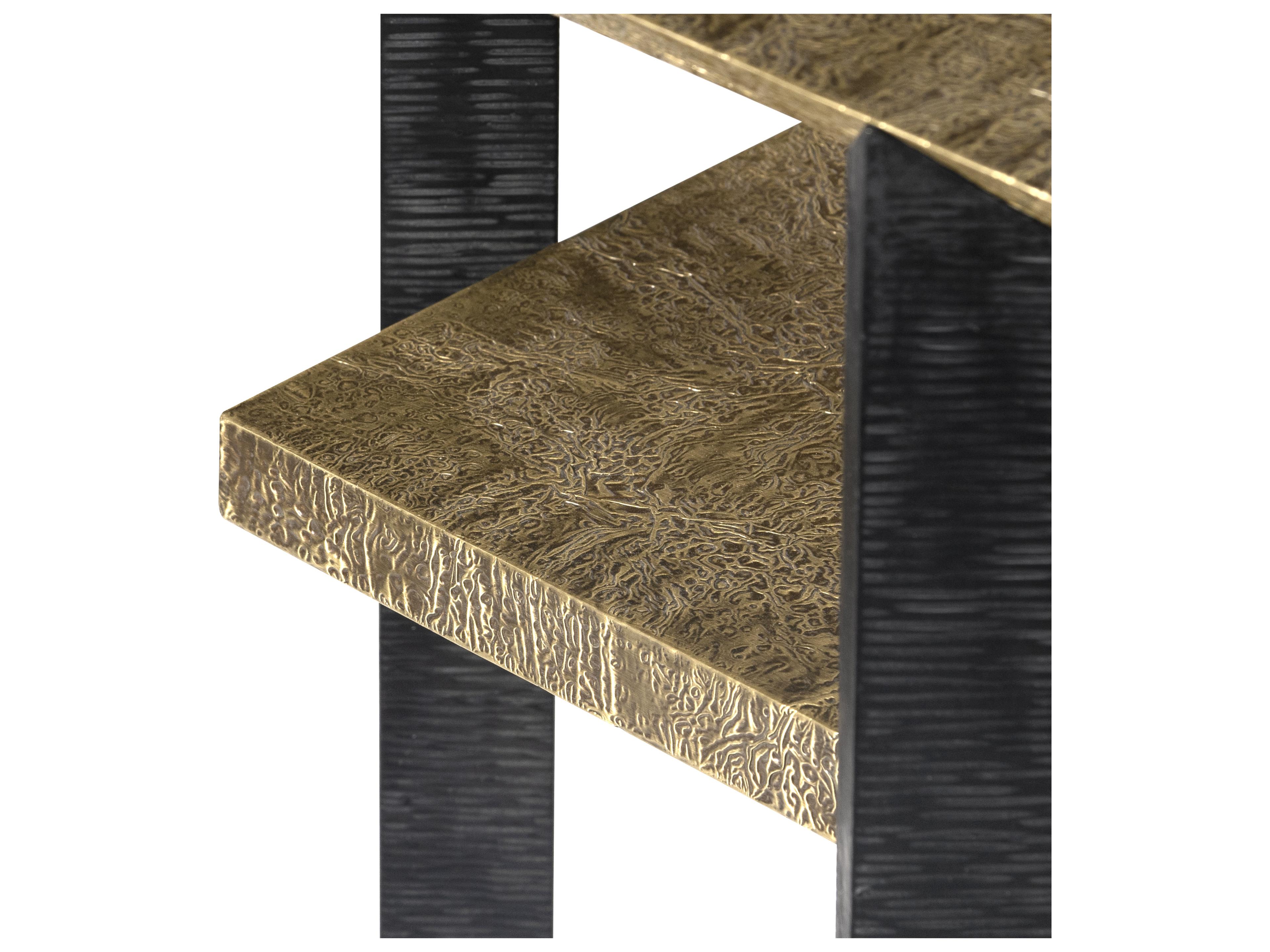 Villa & House Norman Rectangular Metal Console Table