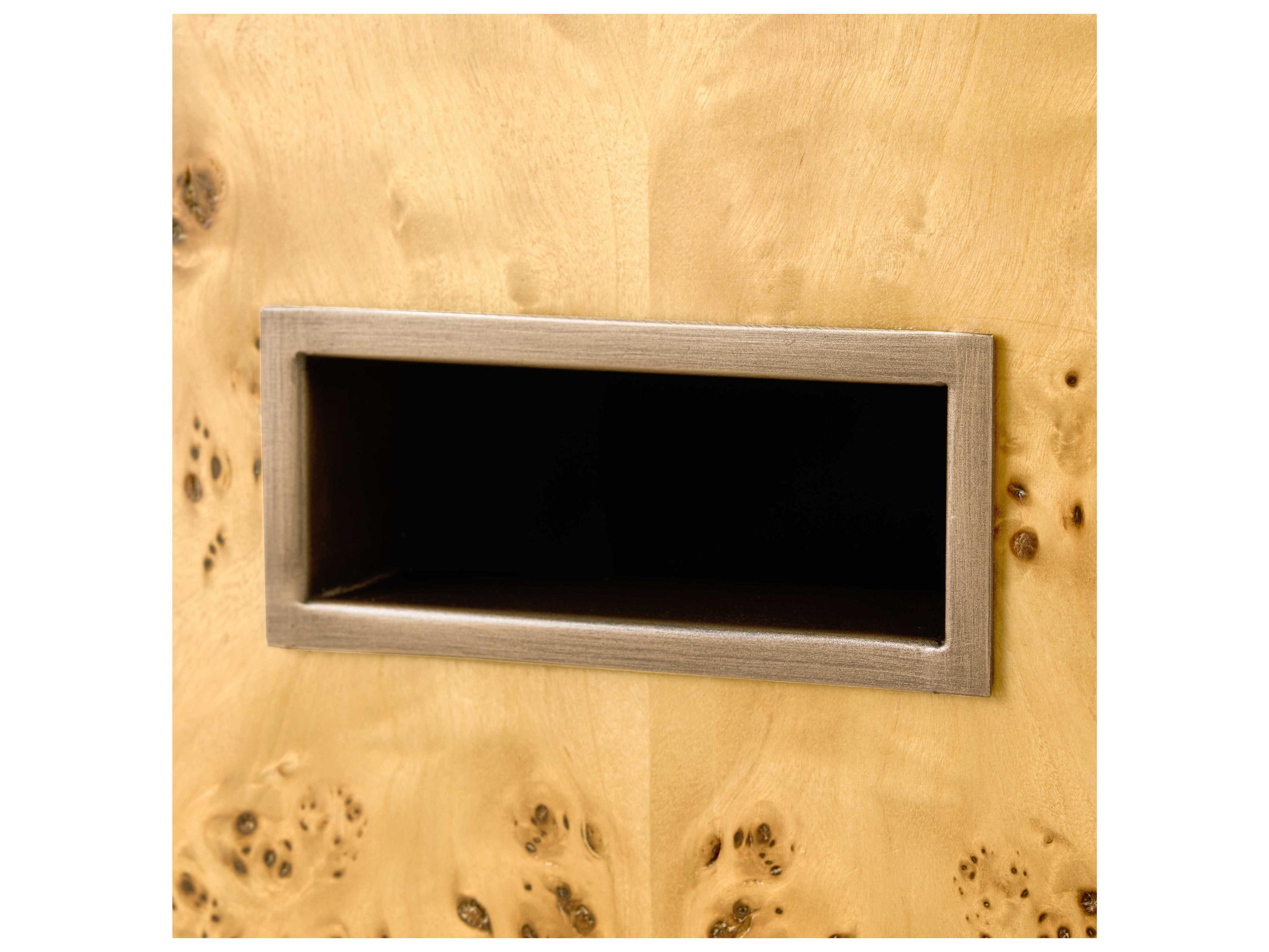 Villa & House Octagon Wood Burl End Table