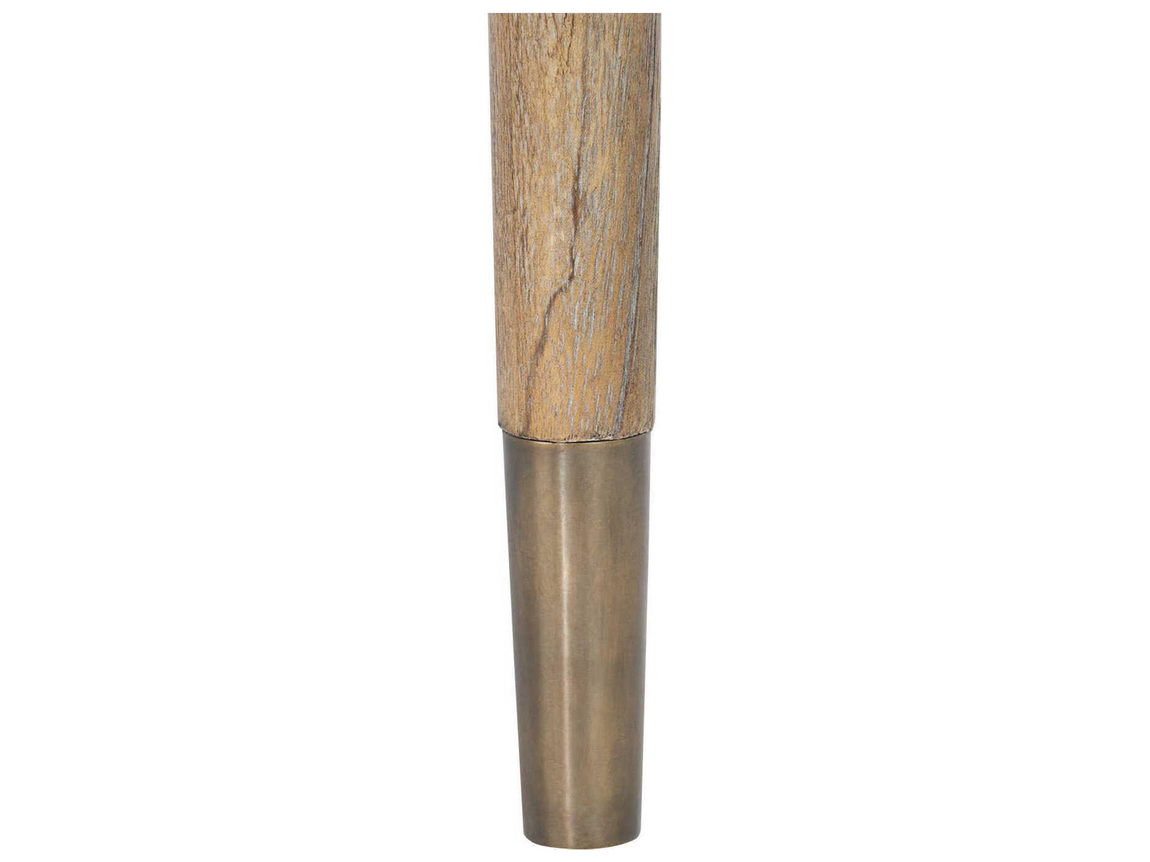 Villa & House Upholstered Mahogany Wood Driftwood Counter Stool