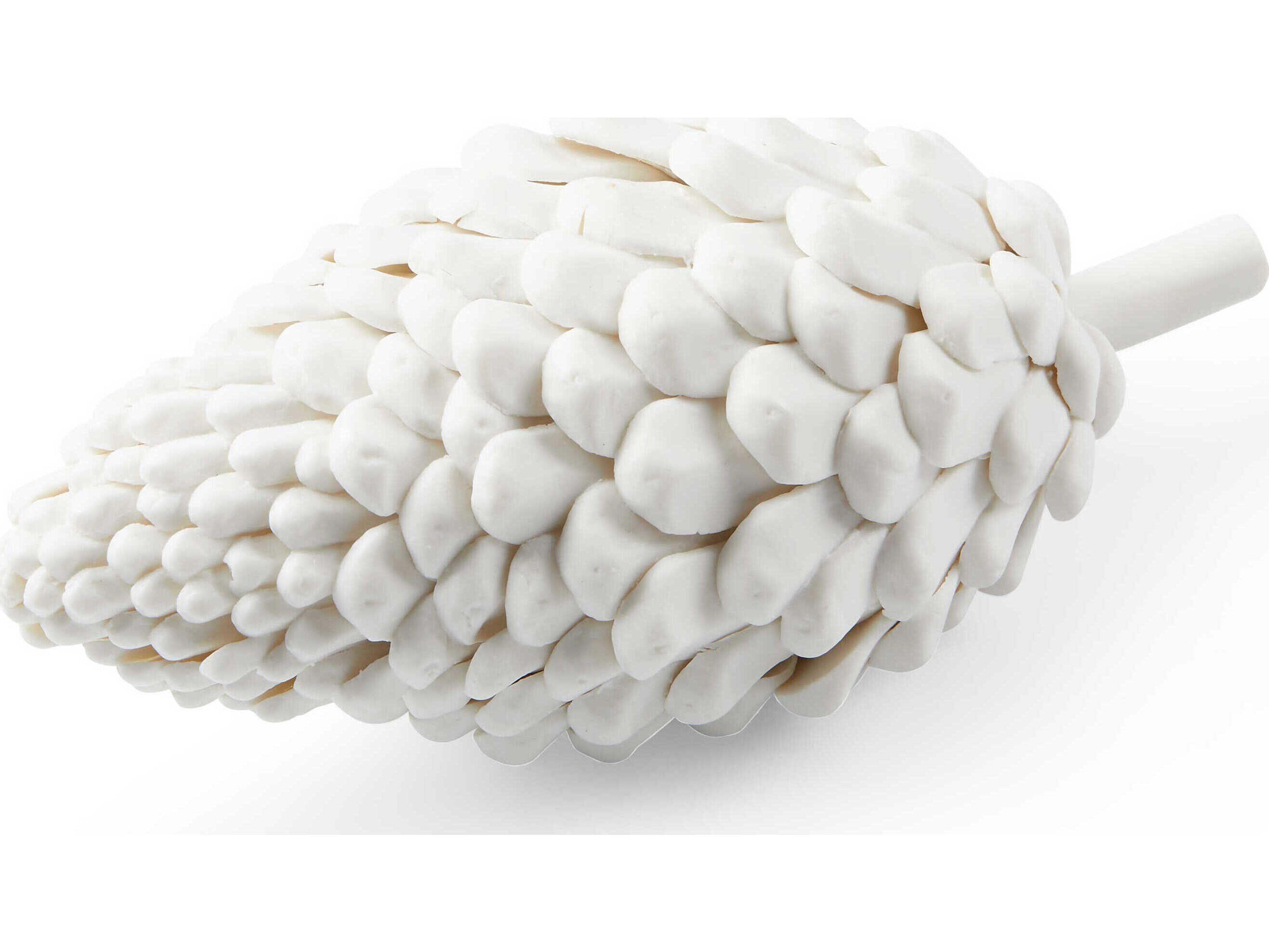 Villa & House Blanc De Chine Laying Pine Cone