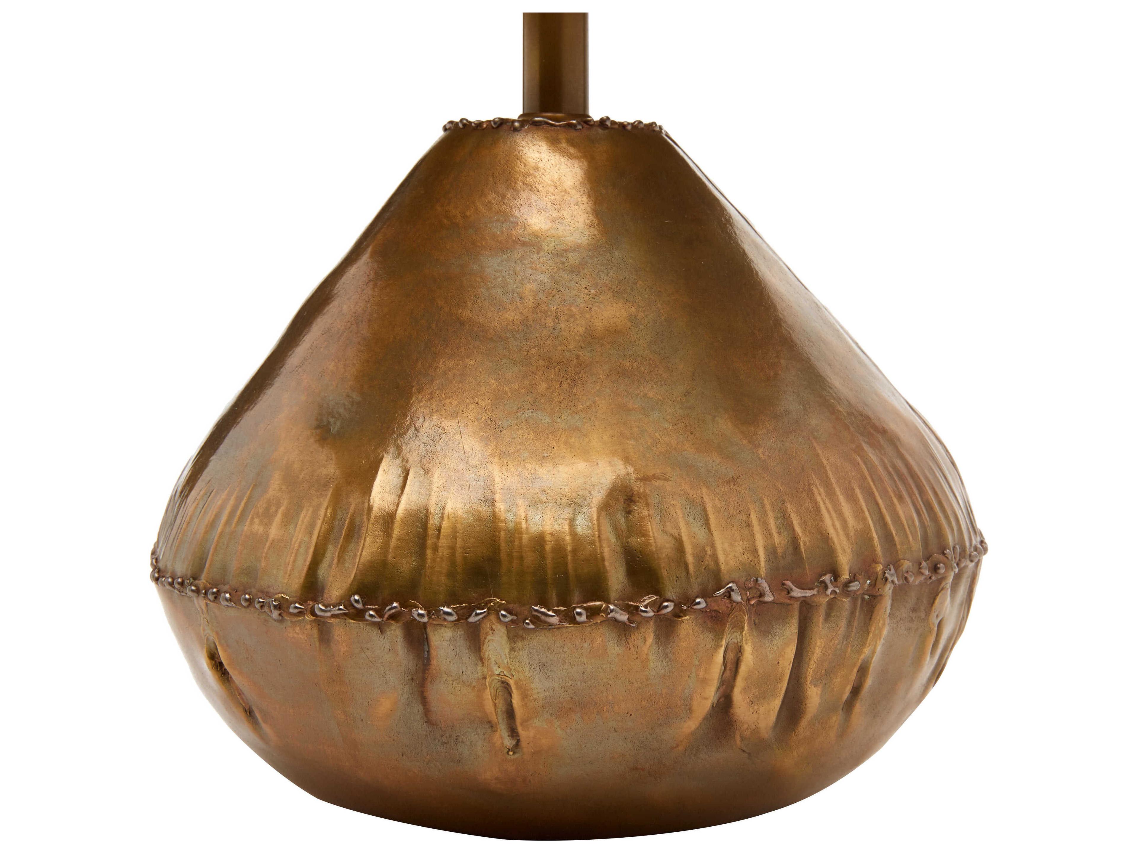 Villa & House Penny Antique Brass 1 - Light Table Lamp Base (Lamp Only)