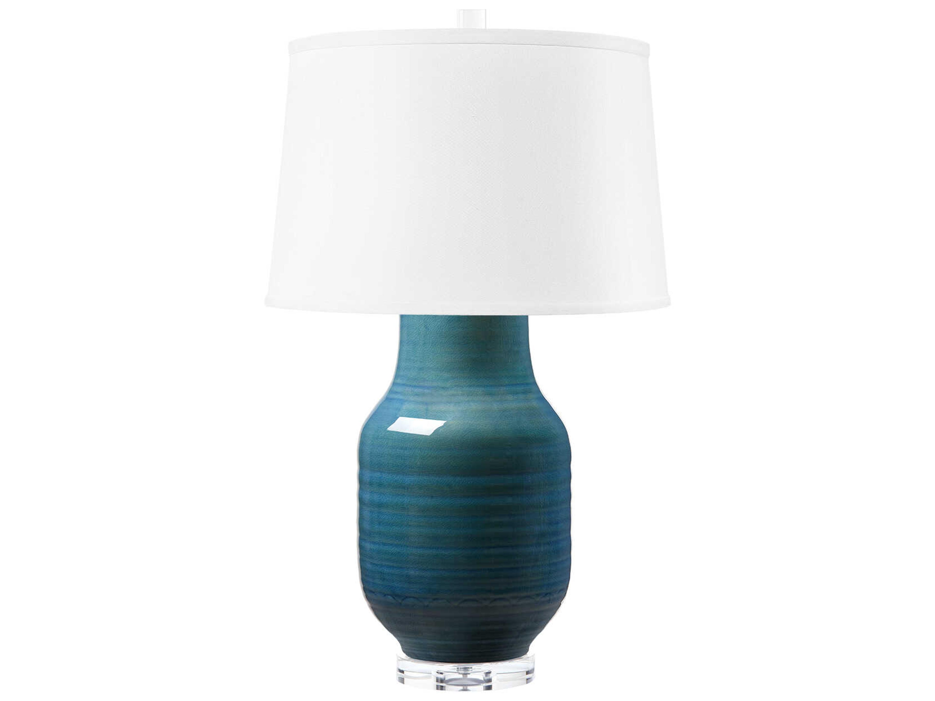 Villa & House Positano Azure Mist Blue Buffet Lamp