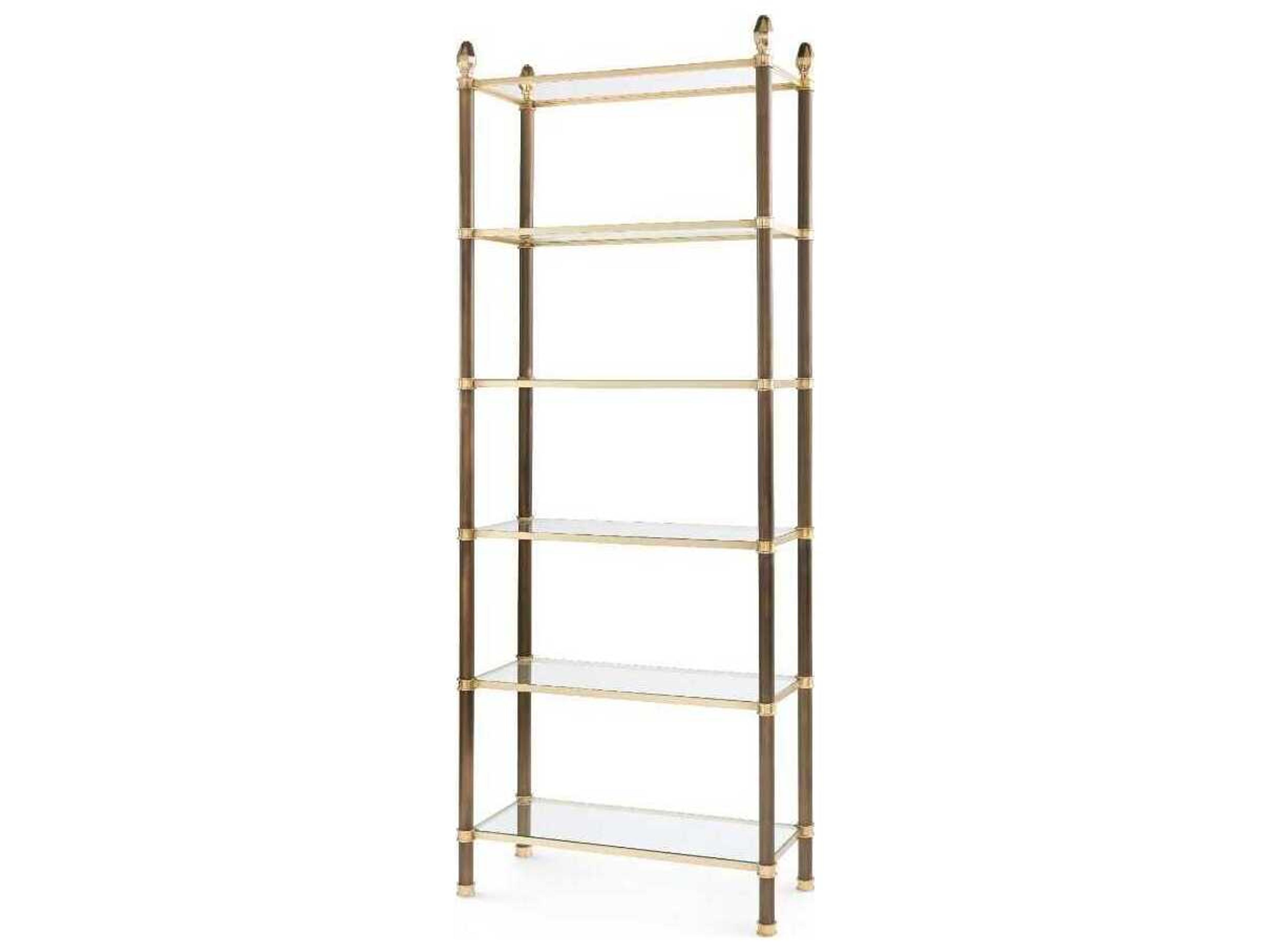 Pierce Bronze / Brass Etagere