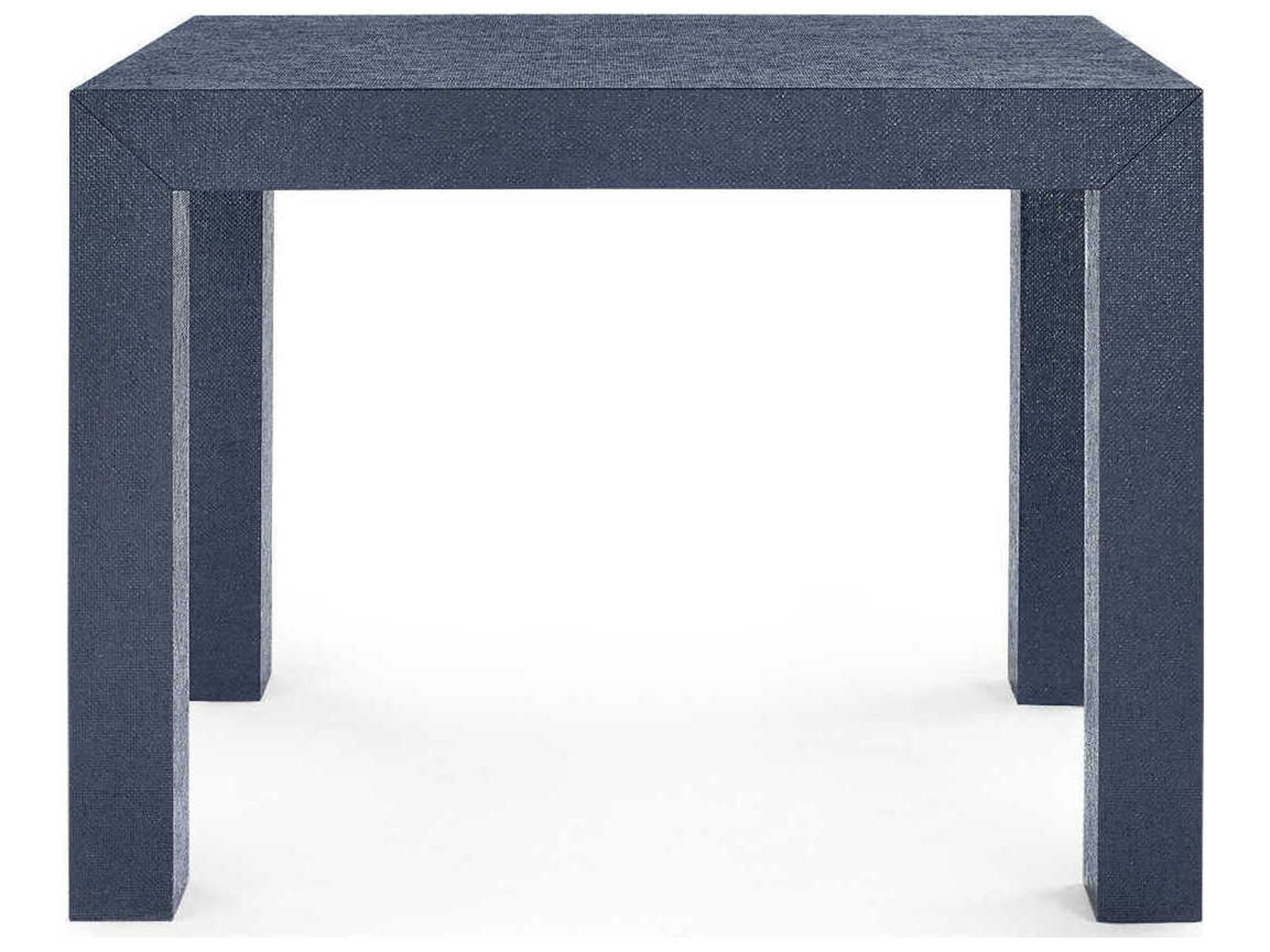 Villa & House Rectangular Wood Deep Navy End Table