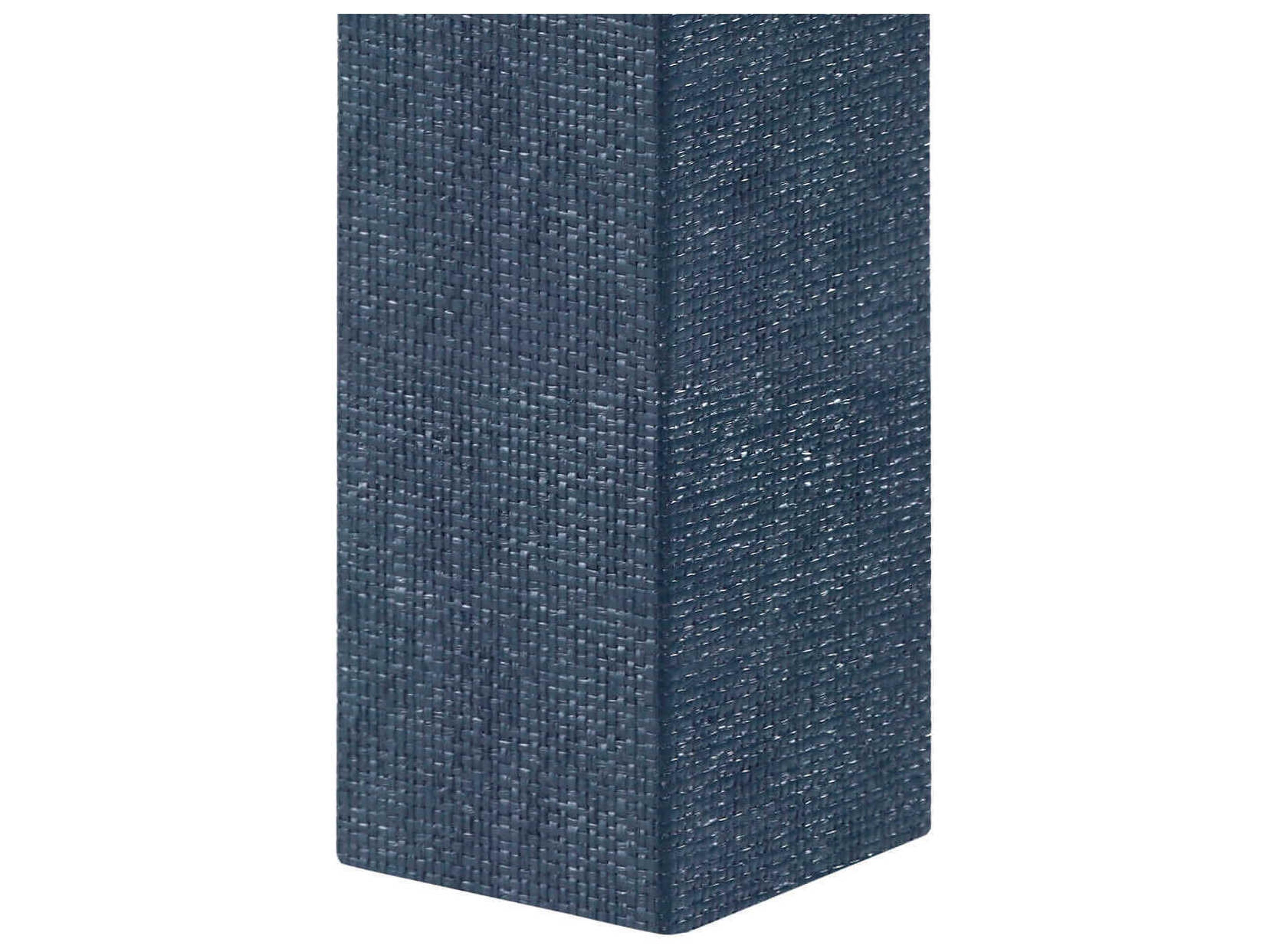 Villa & House Rectangular Wood Deep Navy End Table