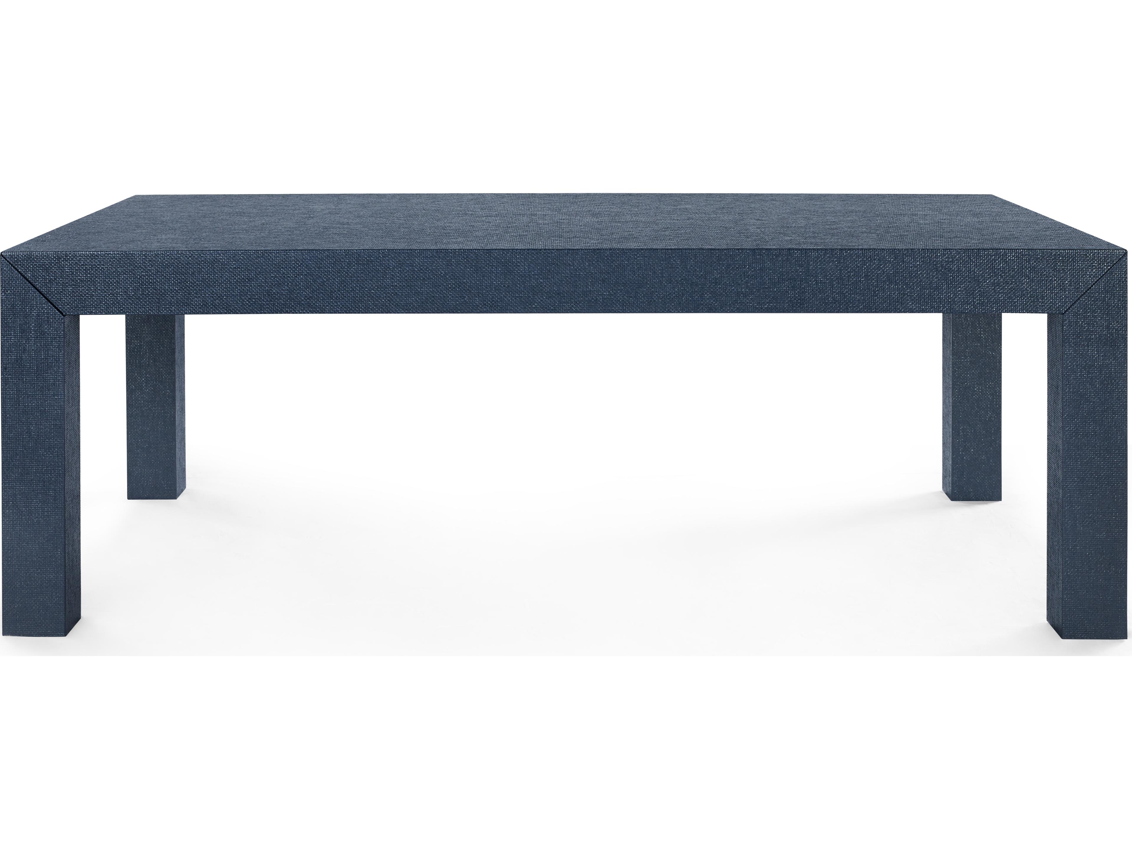 Villa & House Rectangular Wood Deep Navy Coffee Table