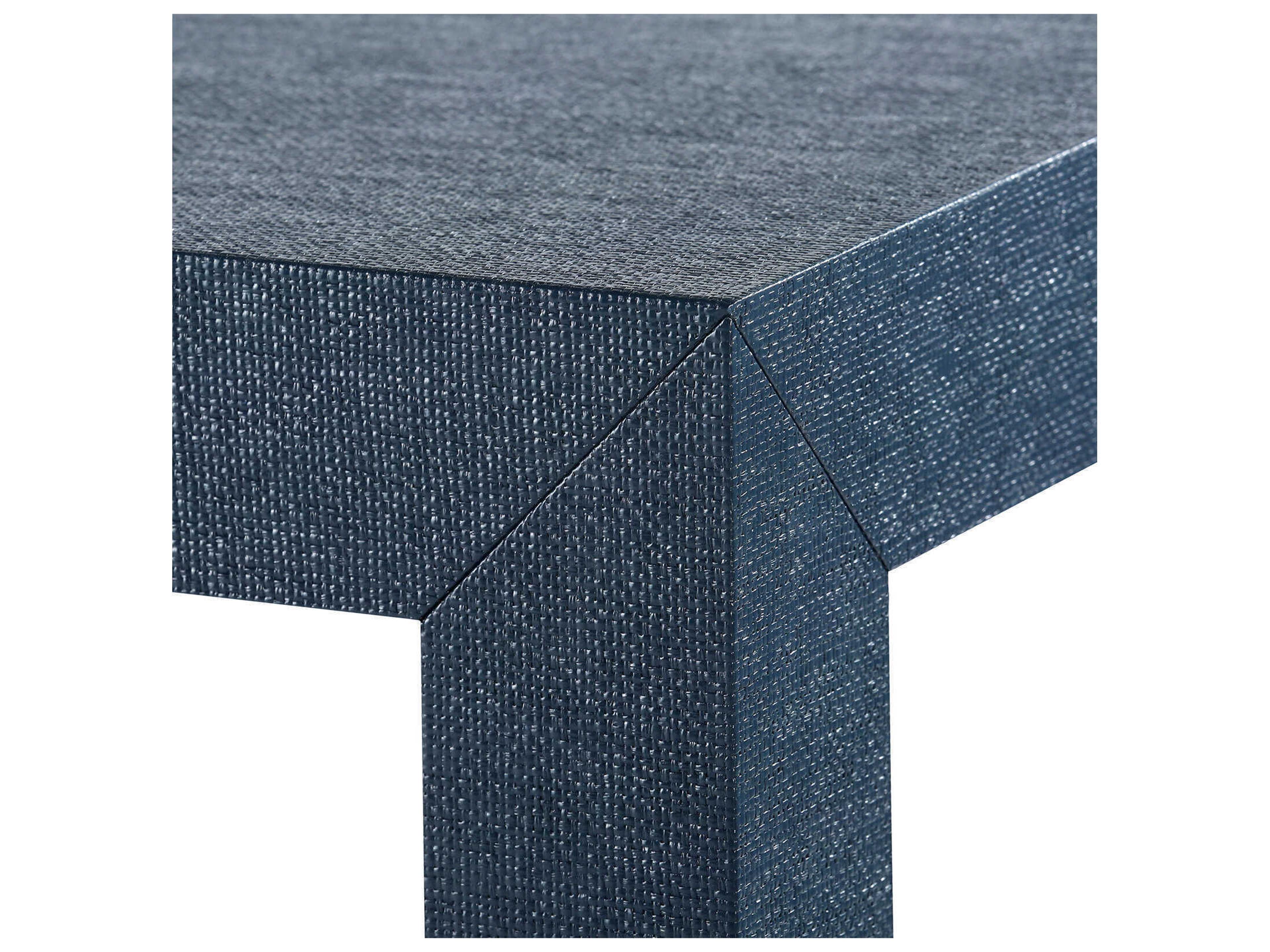 Villa & House Rectangular Wood Deep Navy Coffee Table