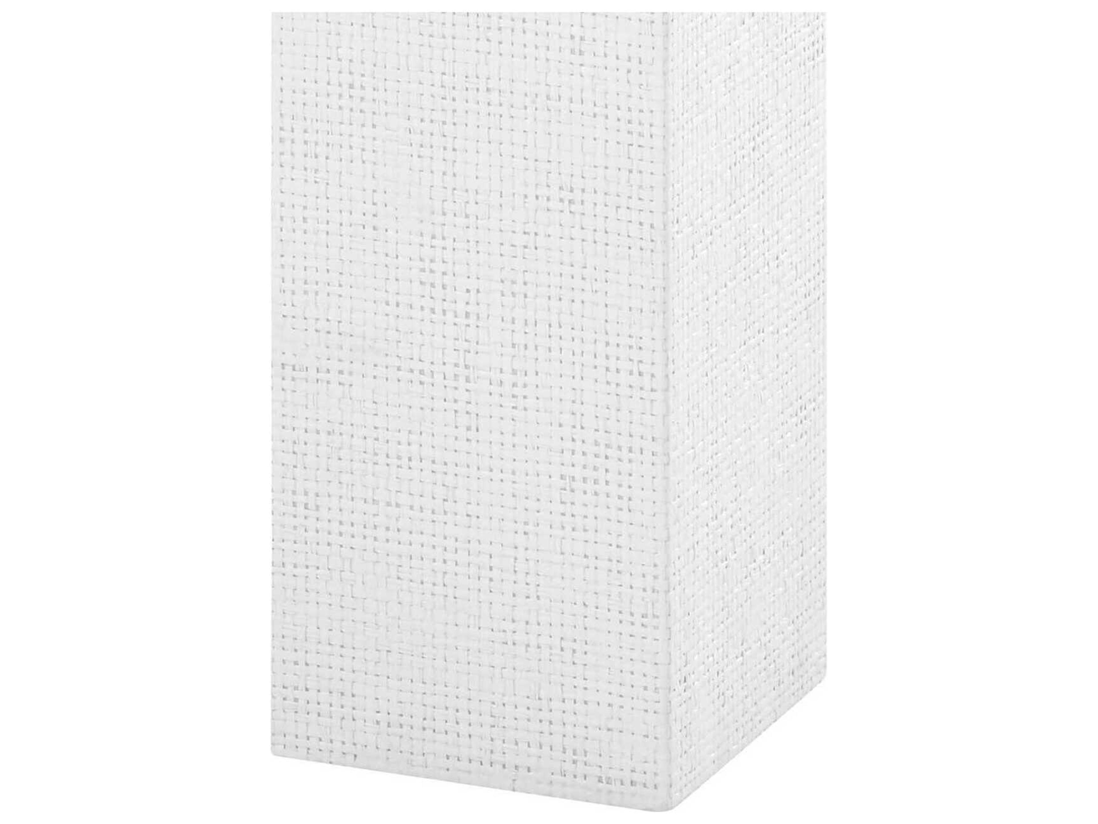 Villa & House Rectangular Wood Chiffon White Coffee Table