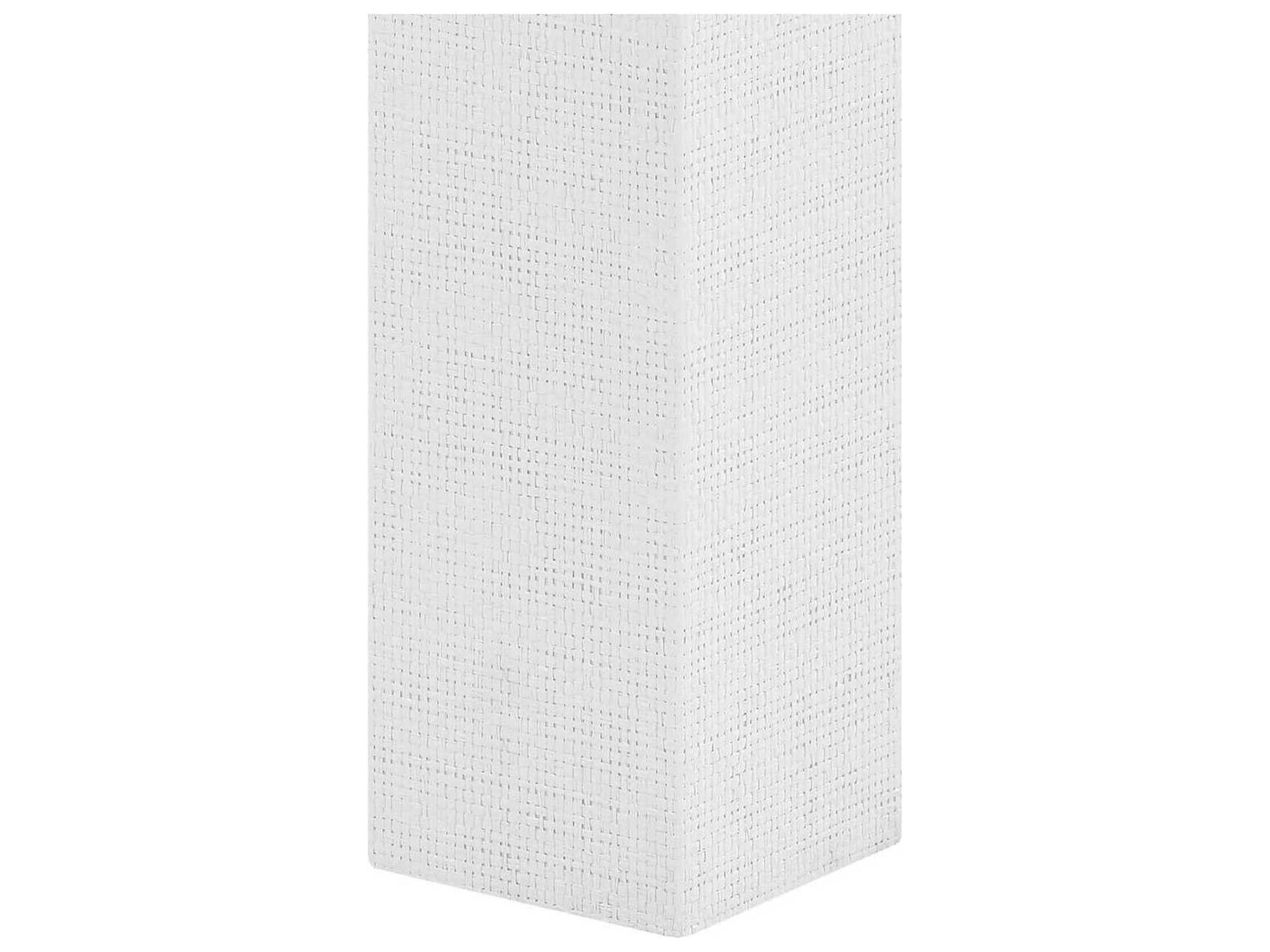 Villa & House Rectangular Wood Chiffon White Console Table