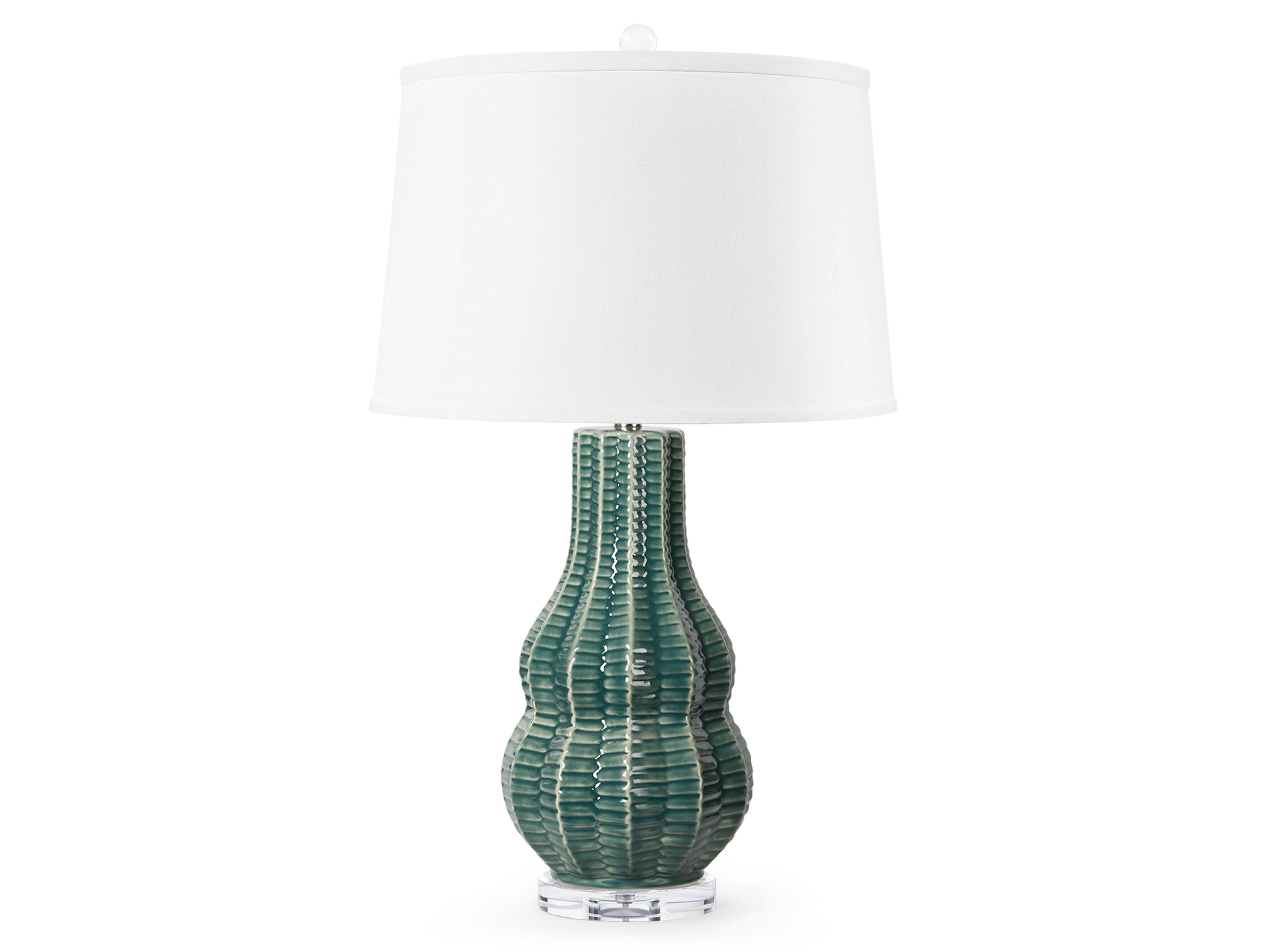 Quinn Veridian Green Buffet Lamp