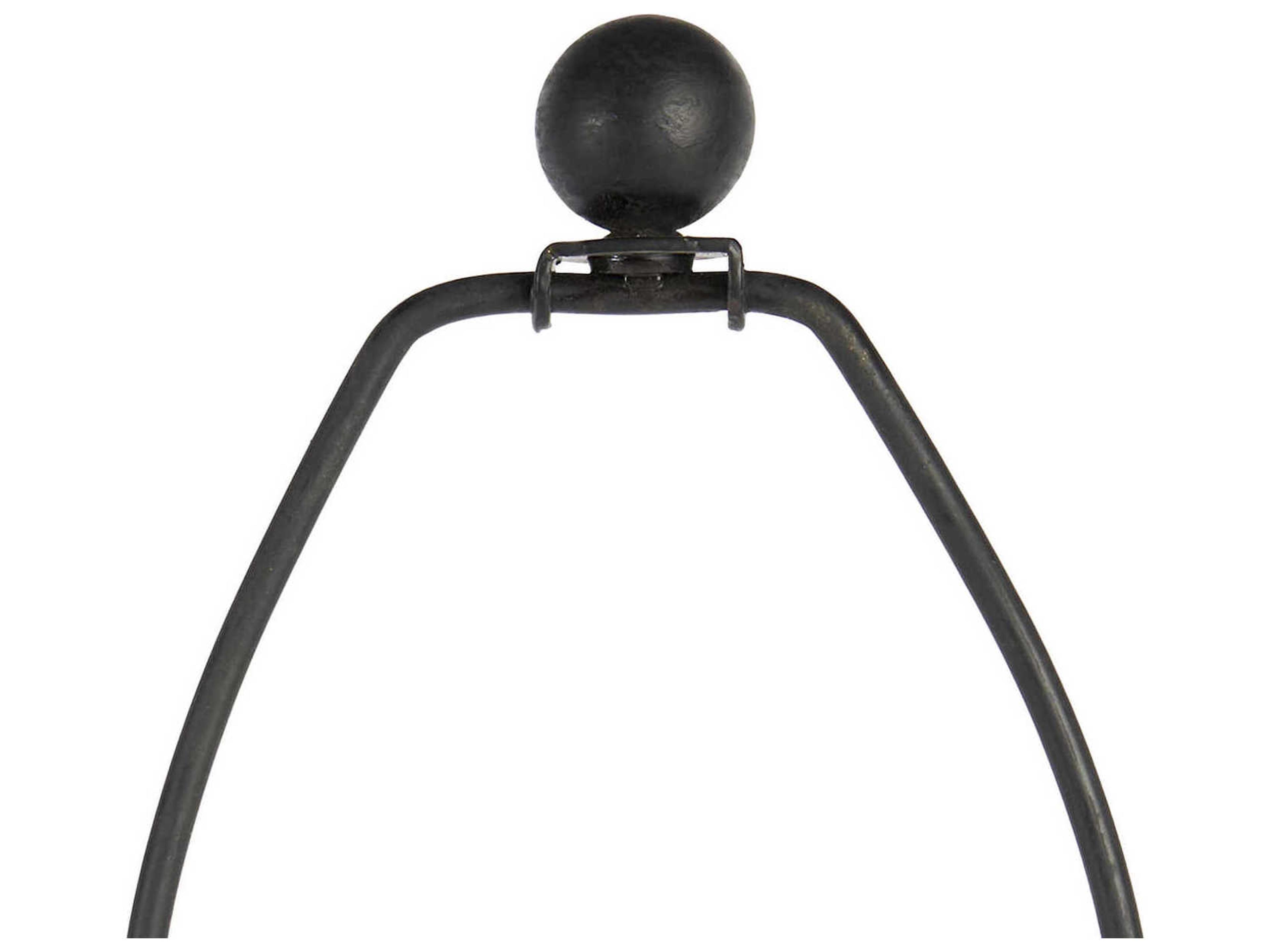 Villa & House Rama Blackened Bronze Buffet Lamp