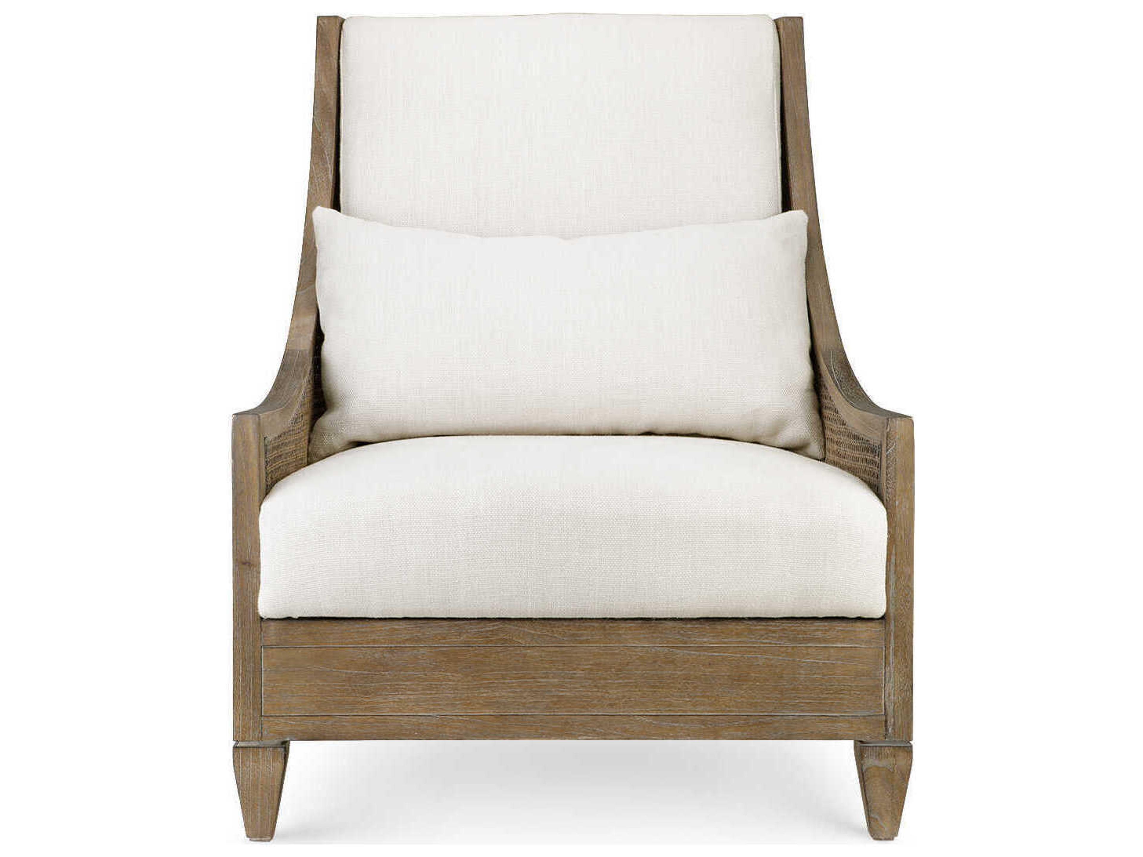 Villa & House Brown Fabric Accent Chair