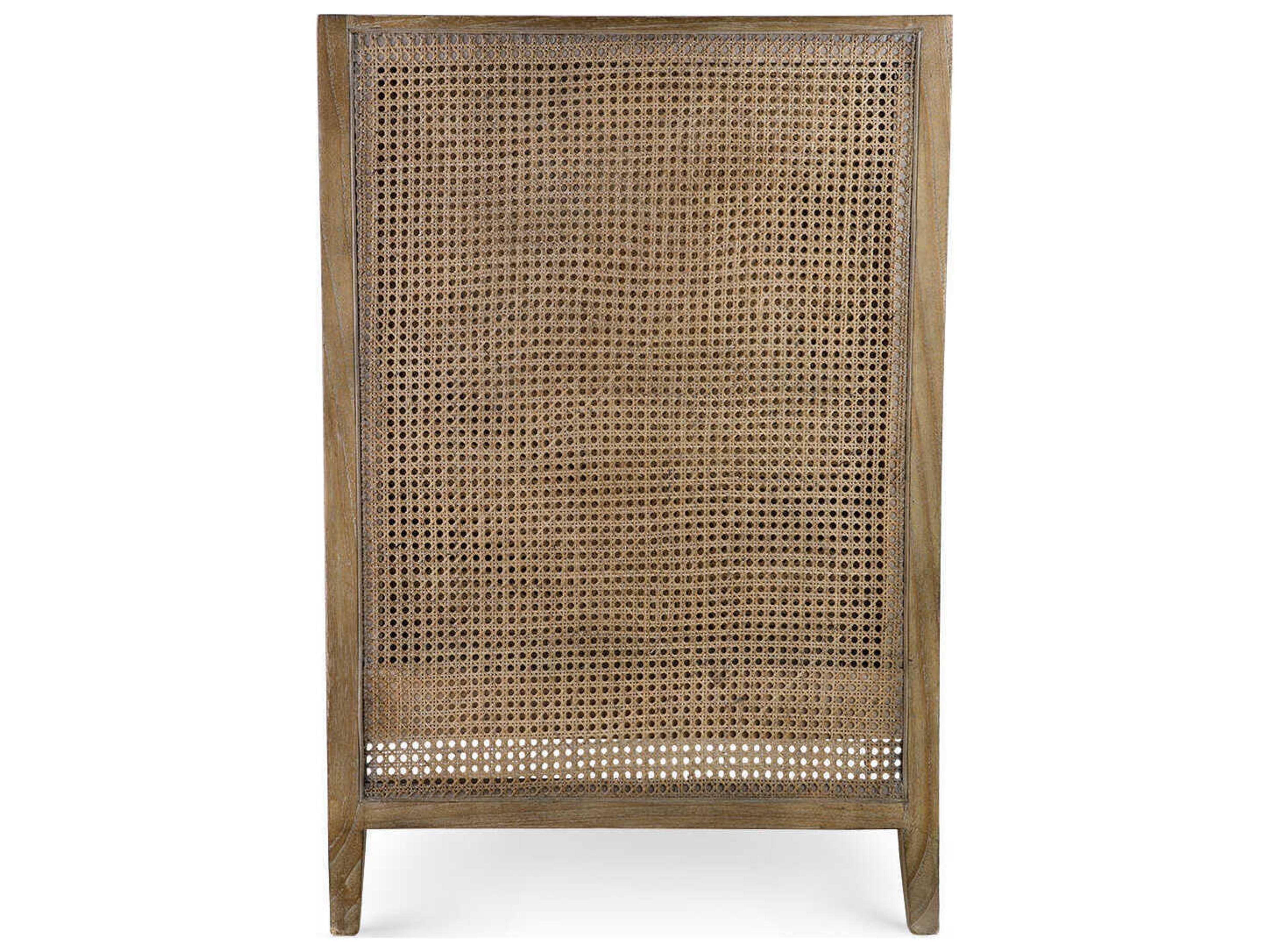 Villa & House Brown Fabric Accent Chair